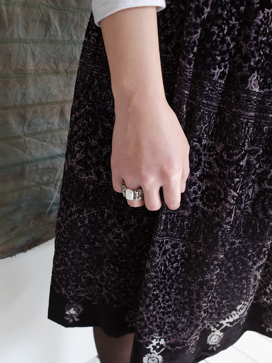 Totem Beads Ring · Dalmatian Jasper