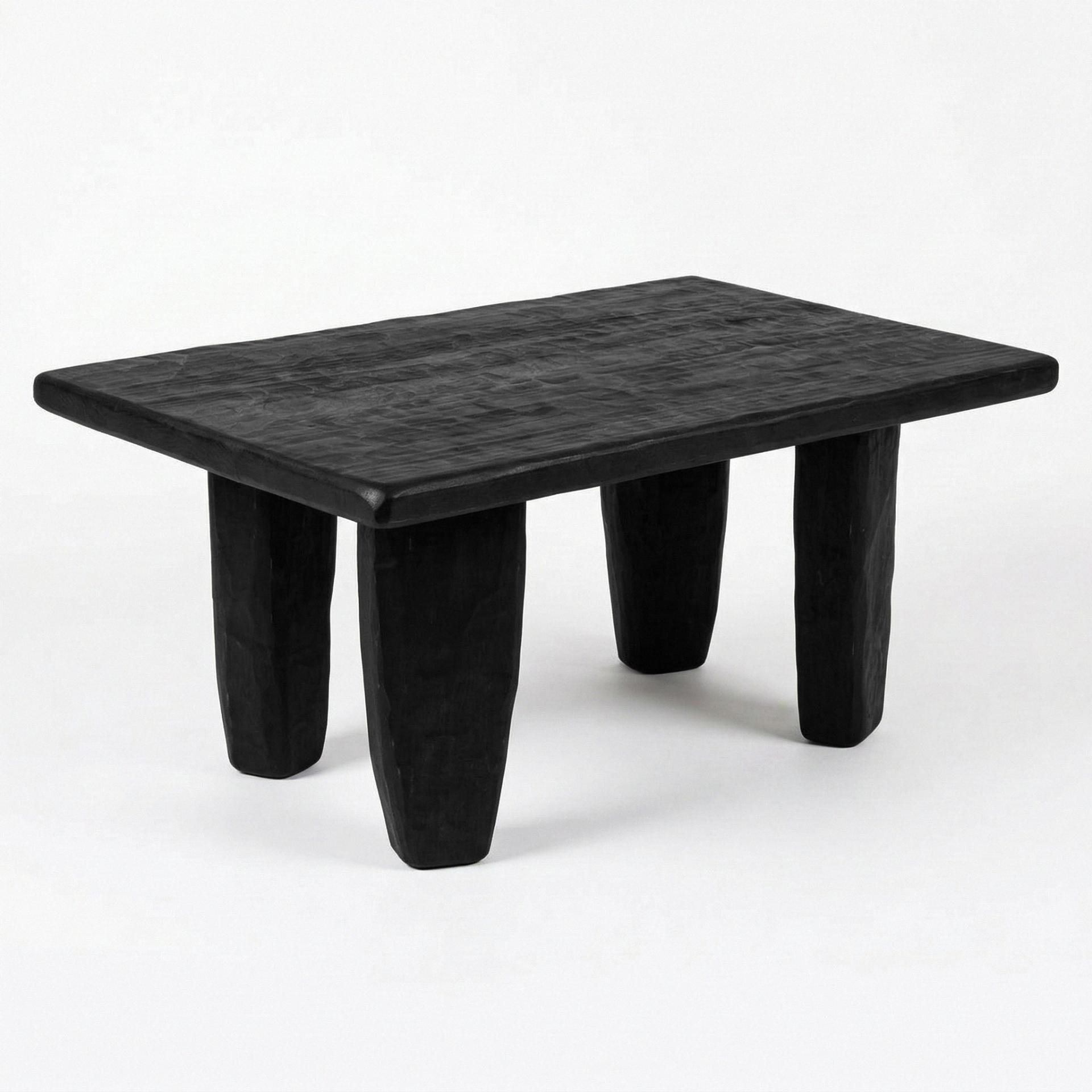 Bold Shabby Sofa Table · Black