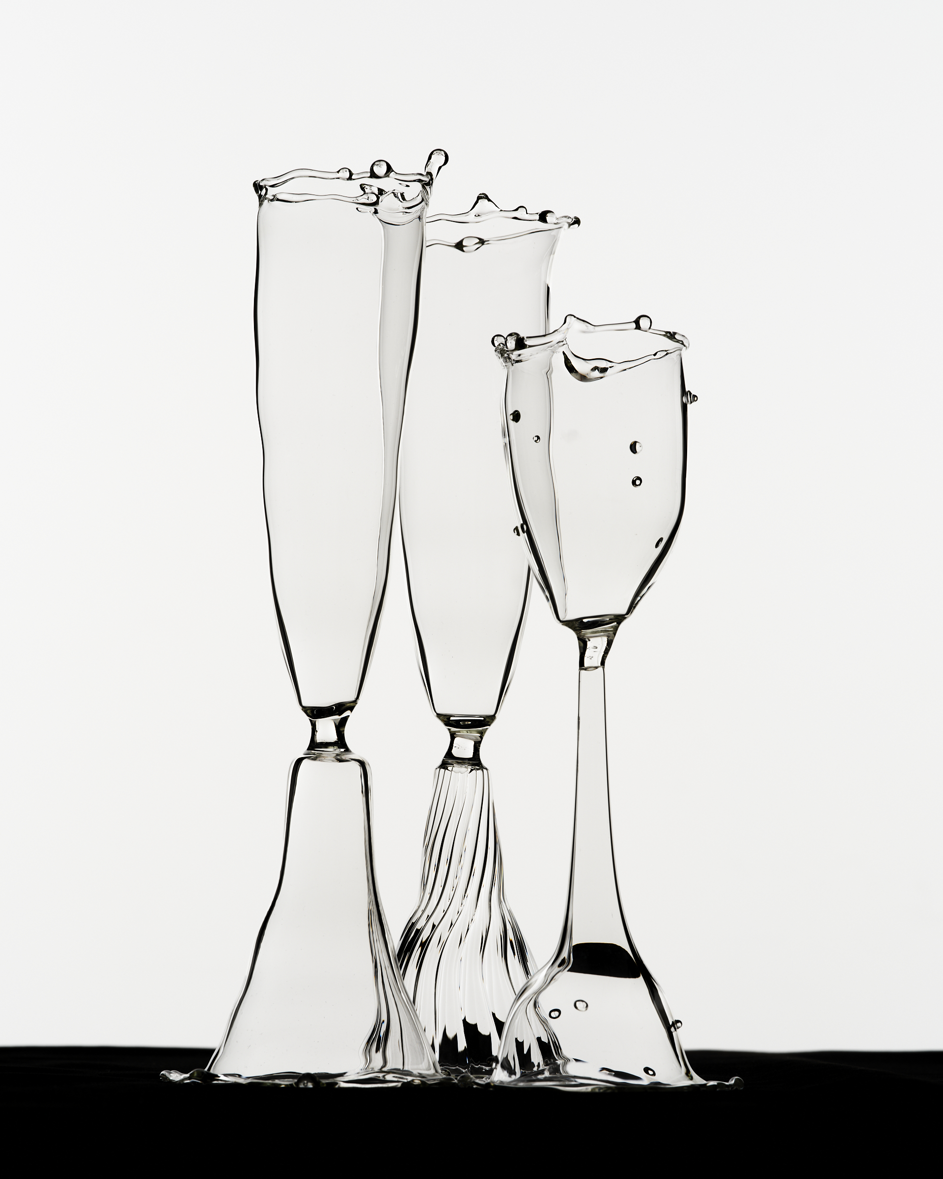 Seashell Champagne Glass