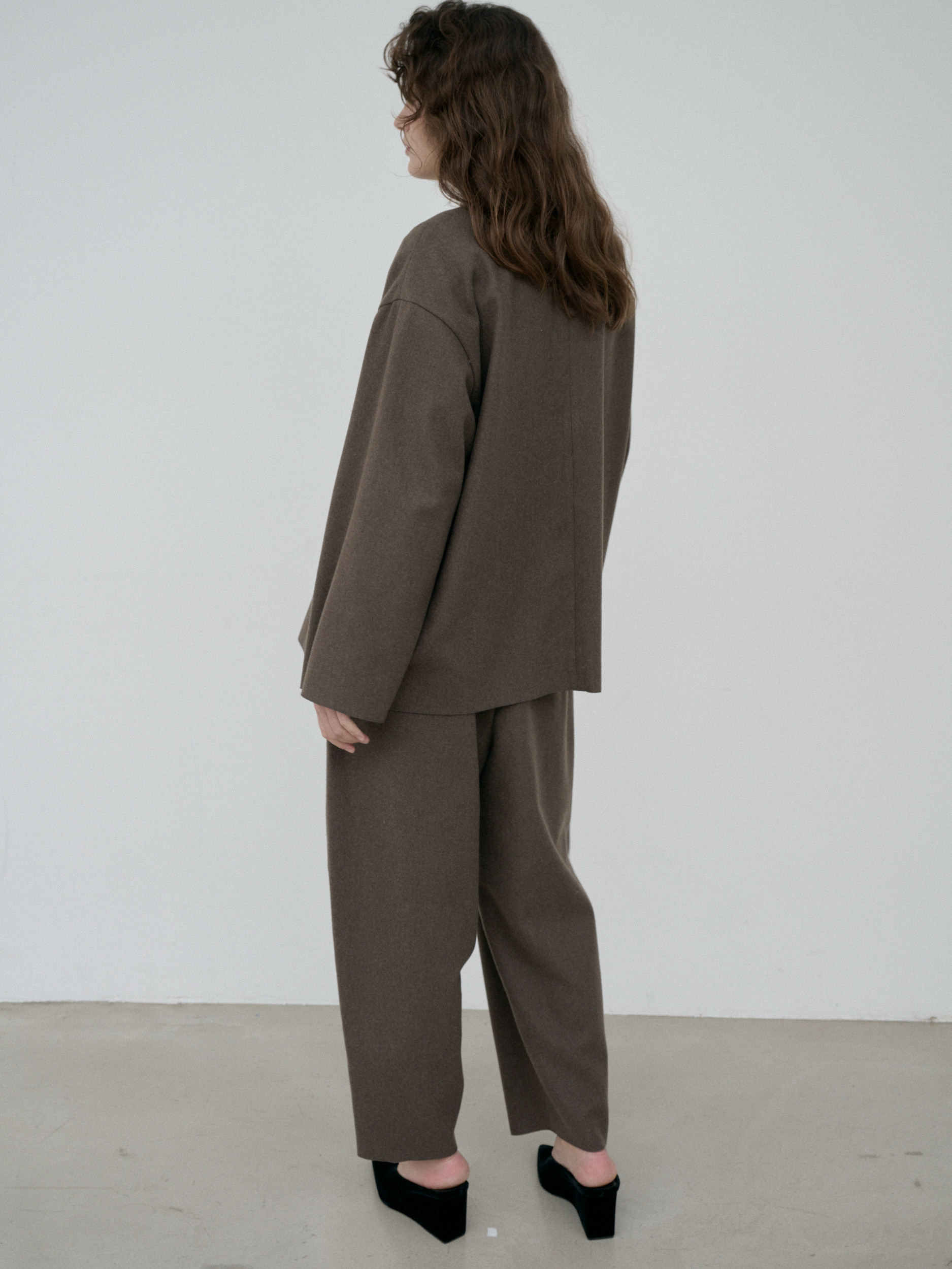 Flannel Jacket · Brown