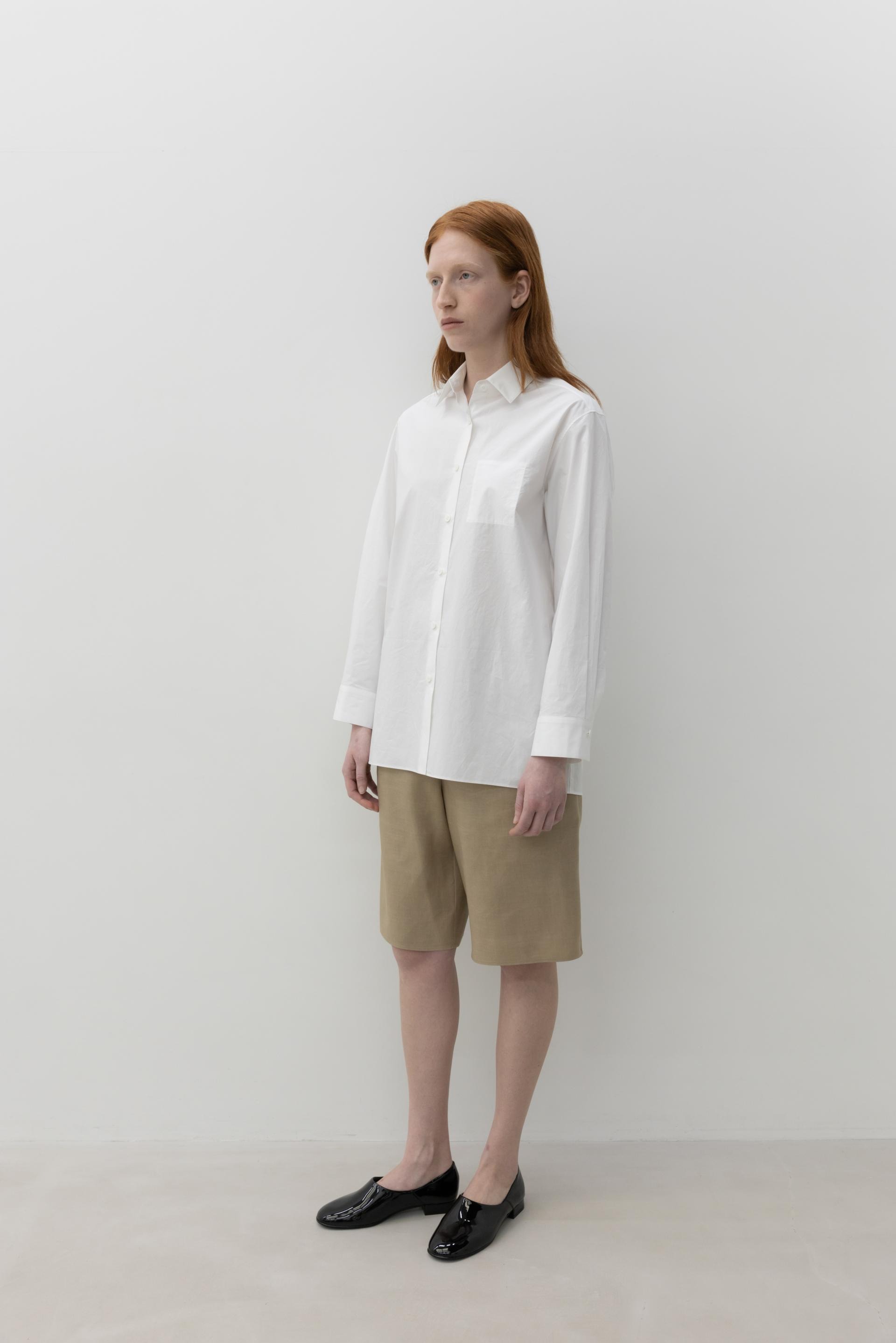 Crisp Cotton Shirts · White