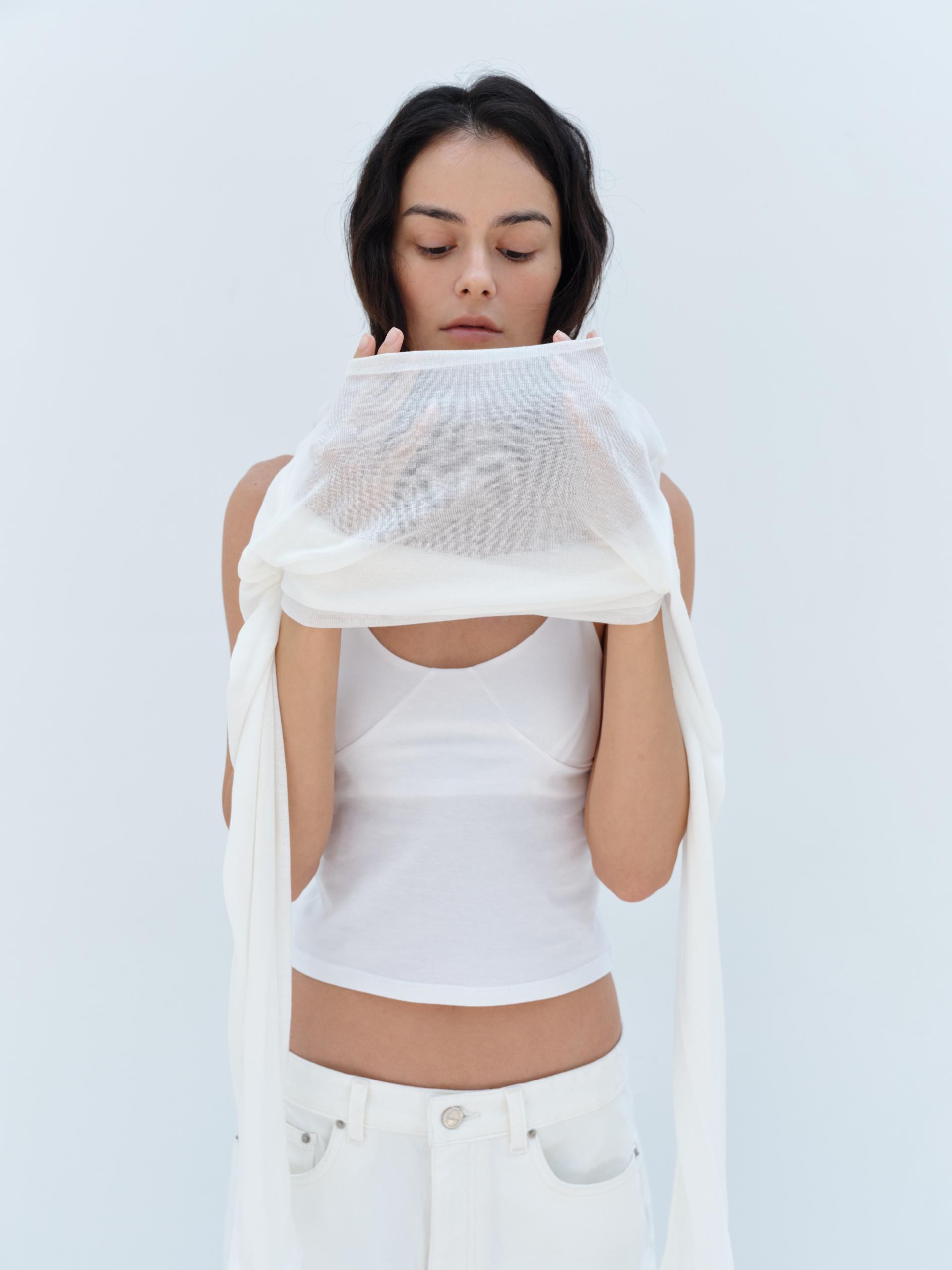 Tencel Long Sleeve · Offwhite