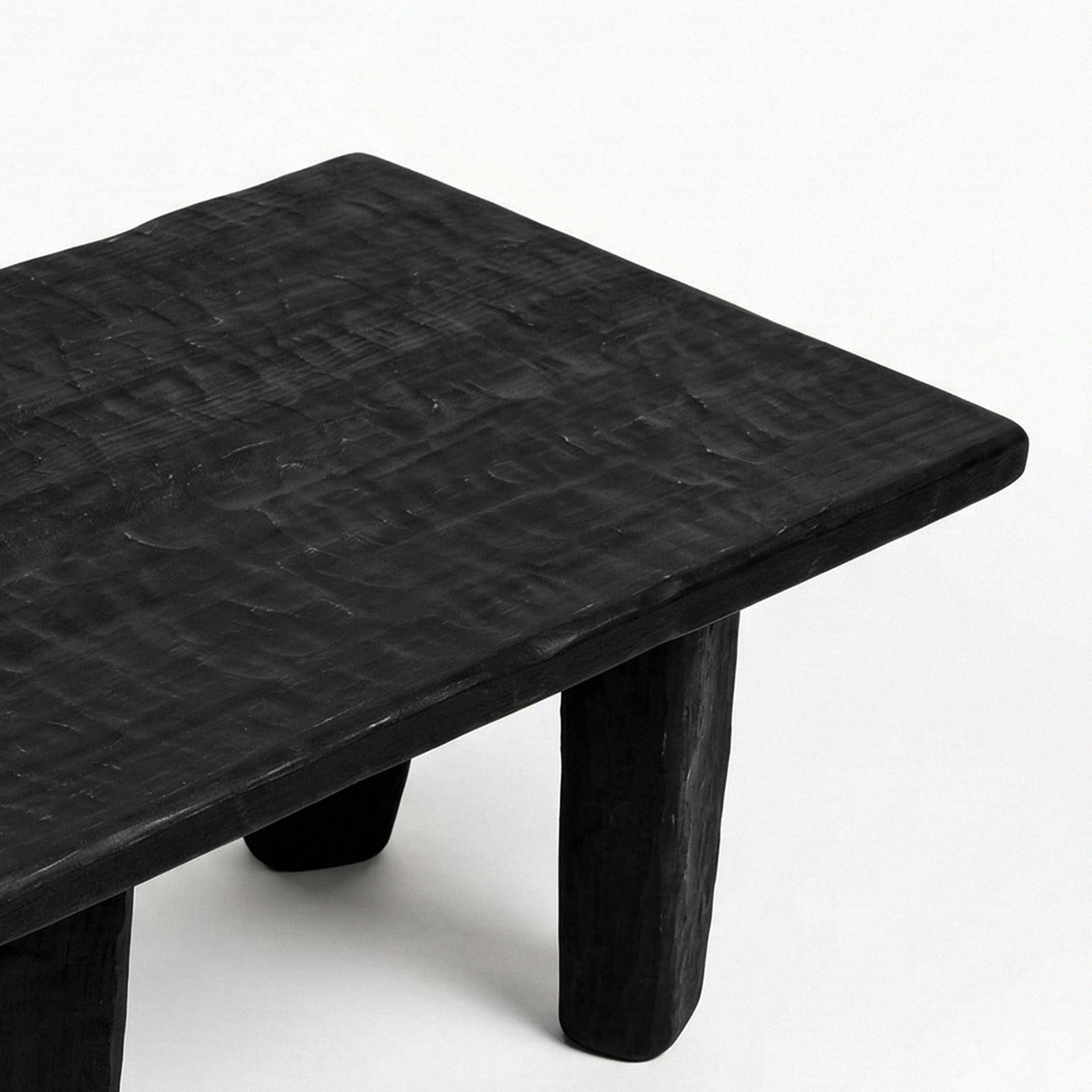 Bold Shabby Sofa Table · Black