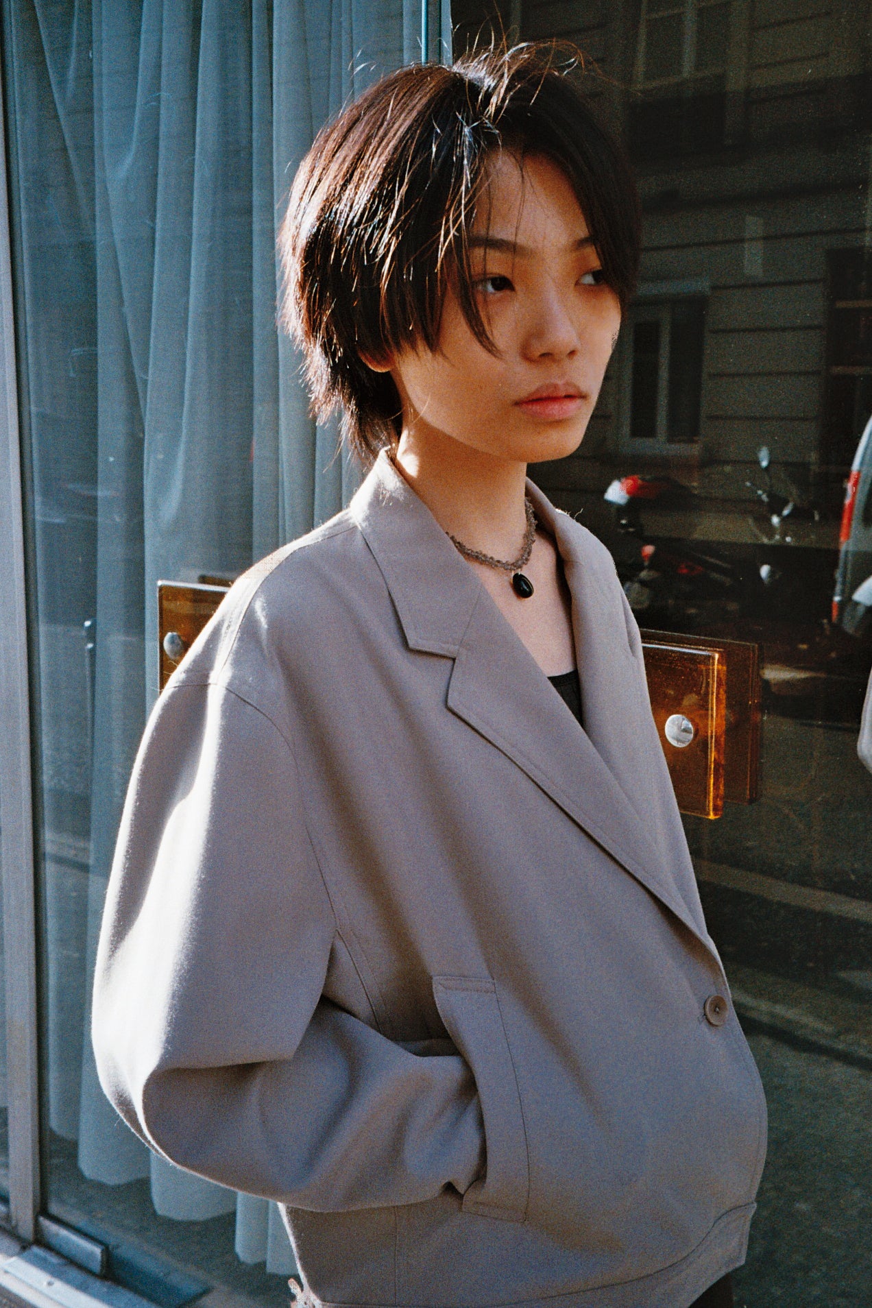 Corail Necklace · Grey / Black