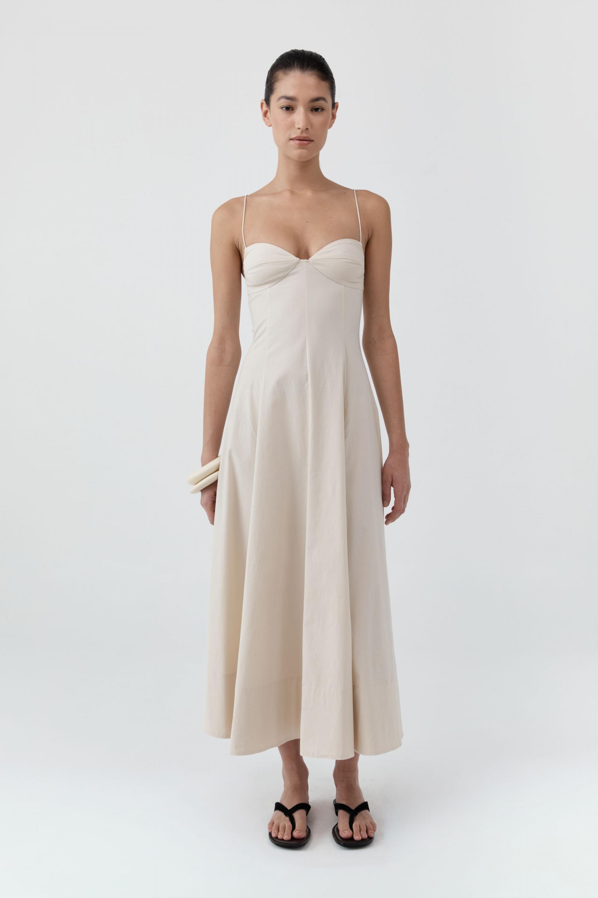 Cami Dress · Porcelain