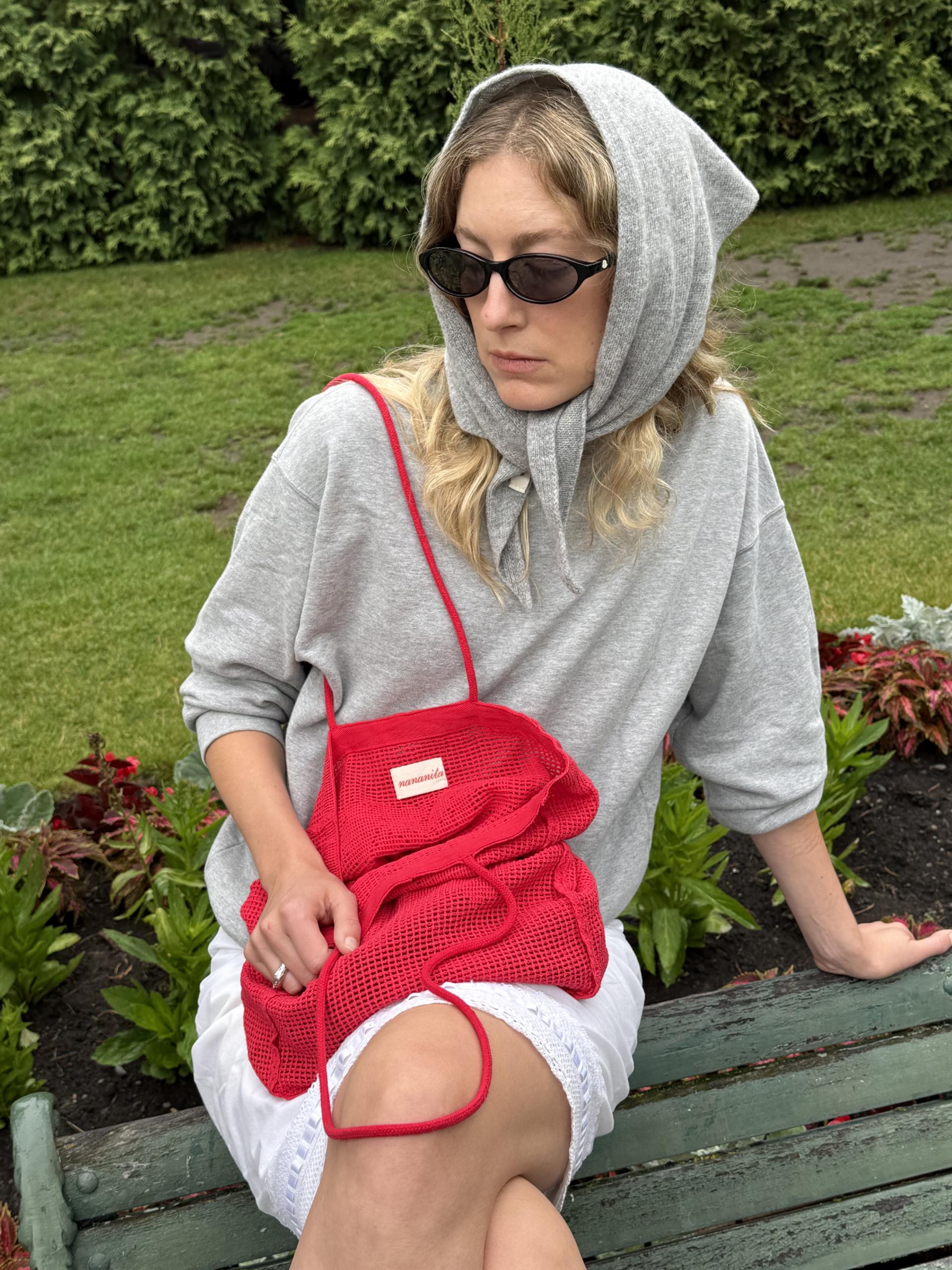 The Rose Crochet Bag · Ruby