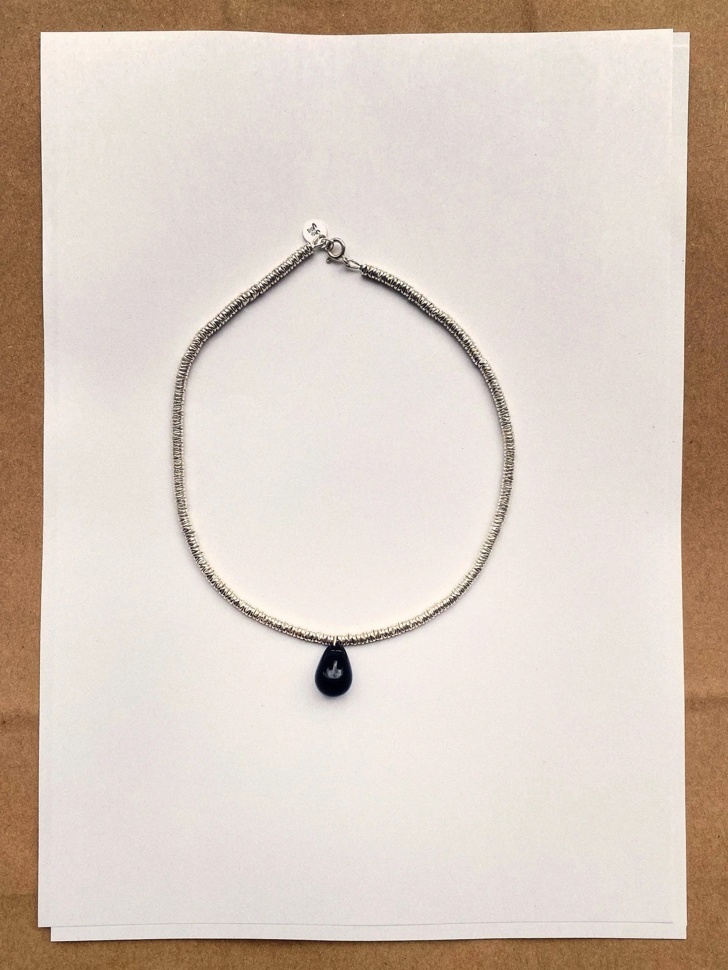 Corail Necklace · Hematite / Black