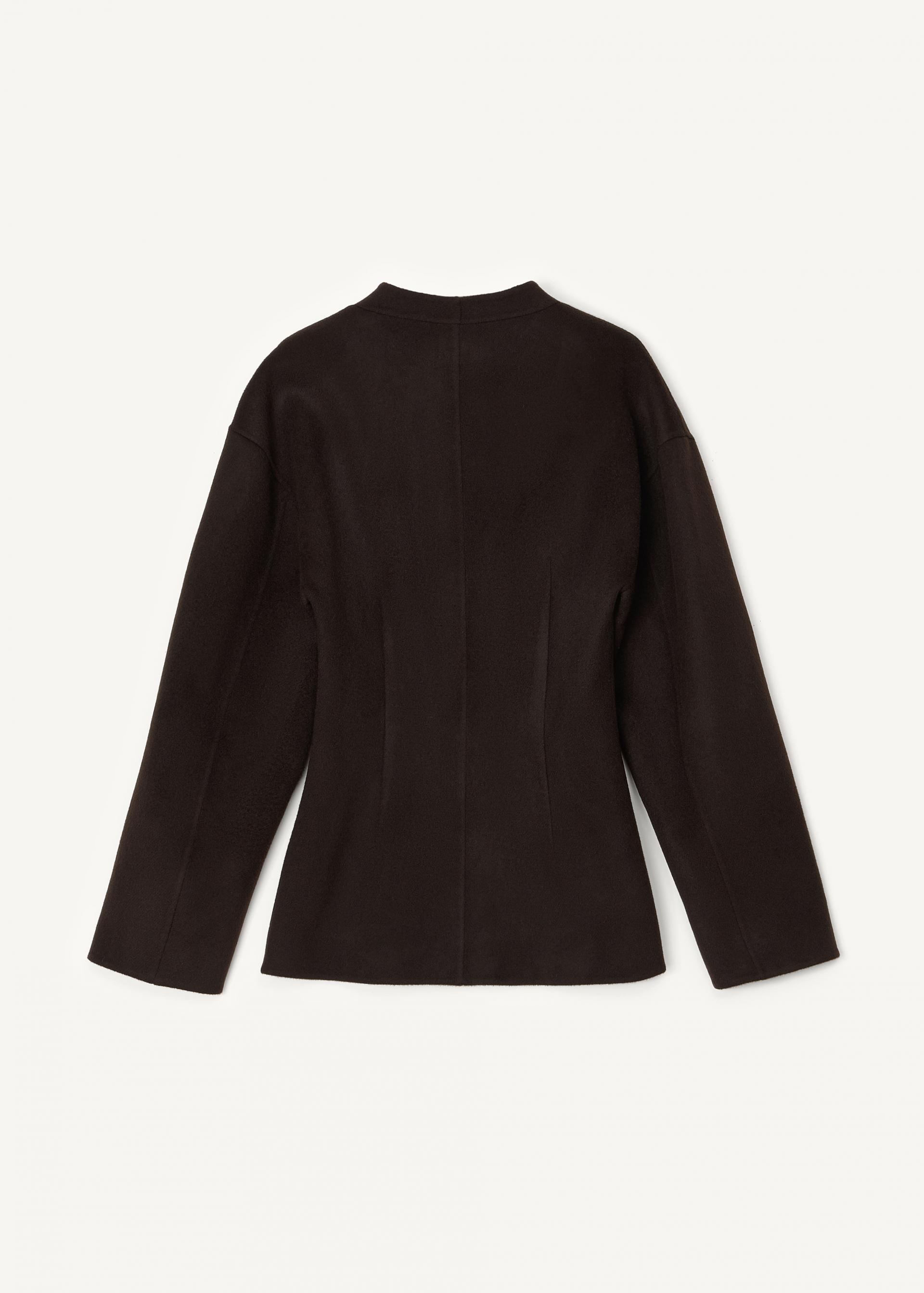 Hourglass jacket · Chocolate
