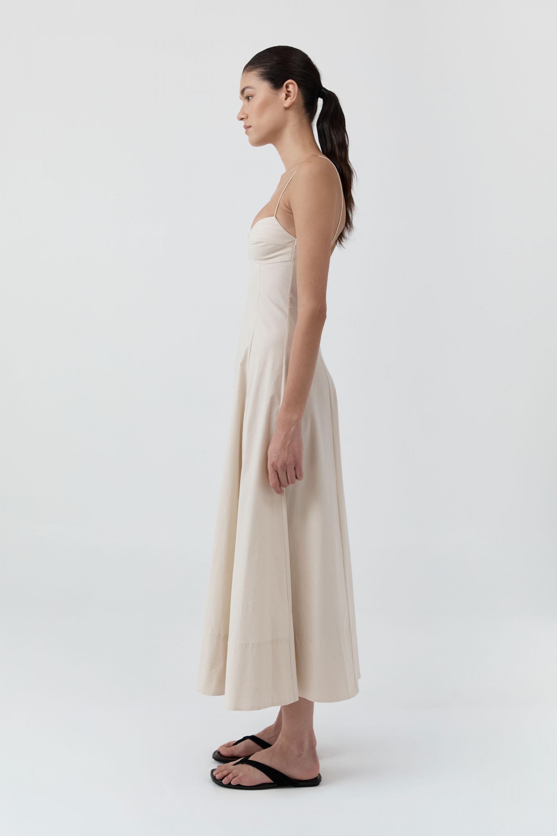 Cami Dress · Porcelain