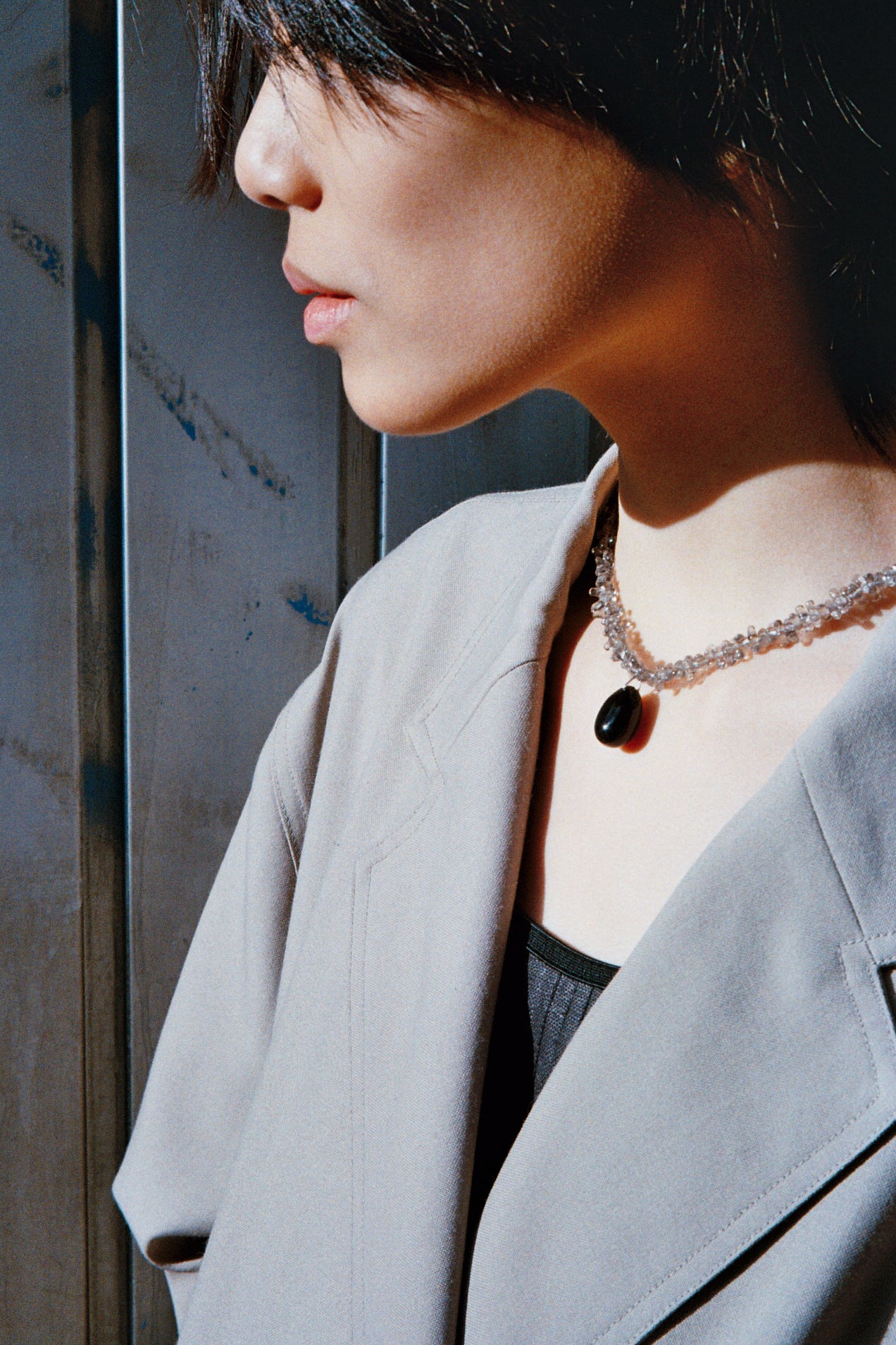 Corail Necklace · Grey / Black