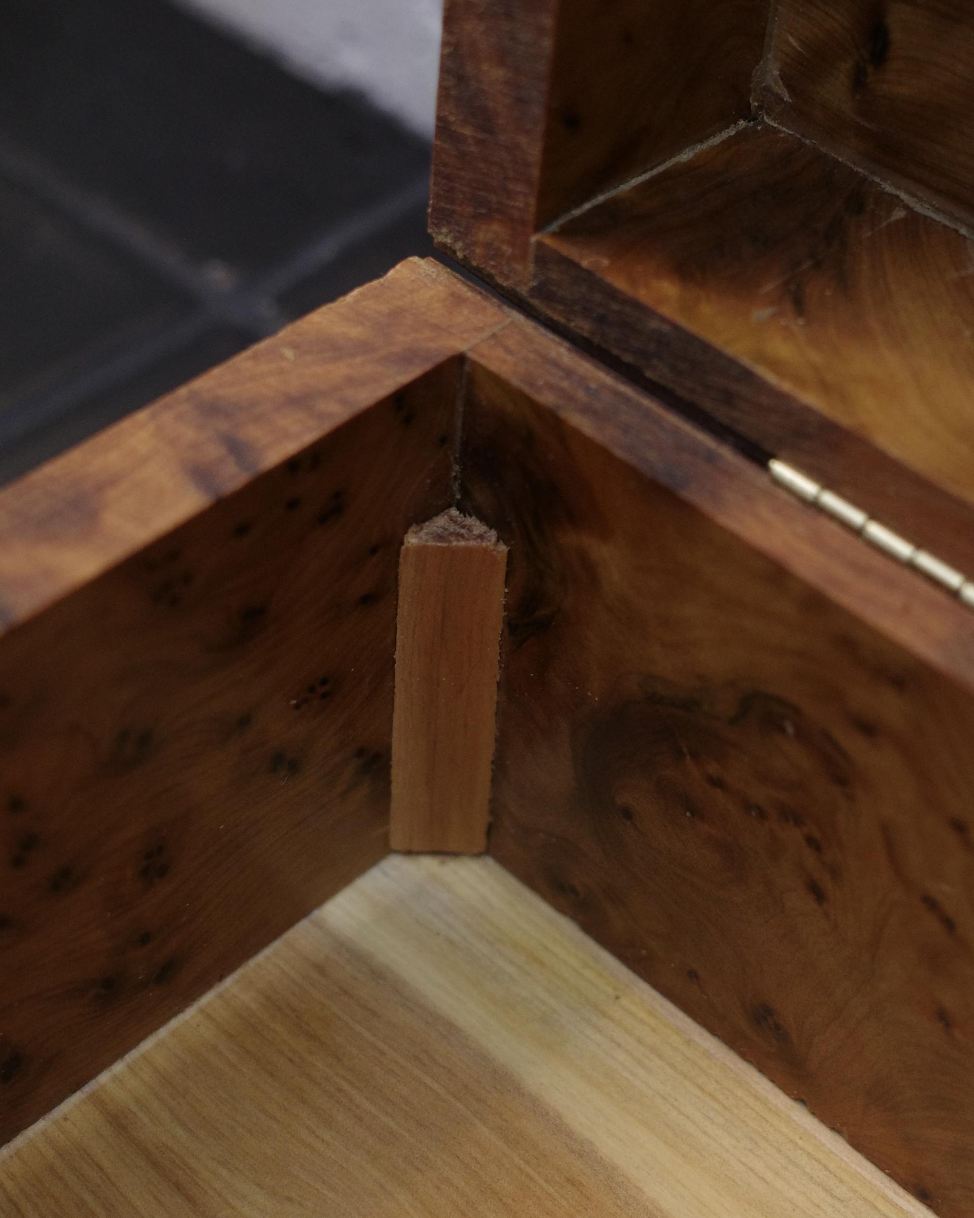 Thuya Burl Wood Box · Rectangle