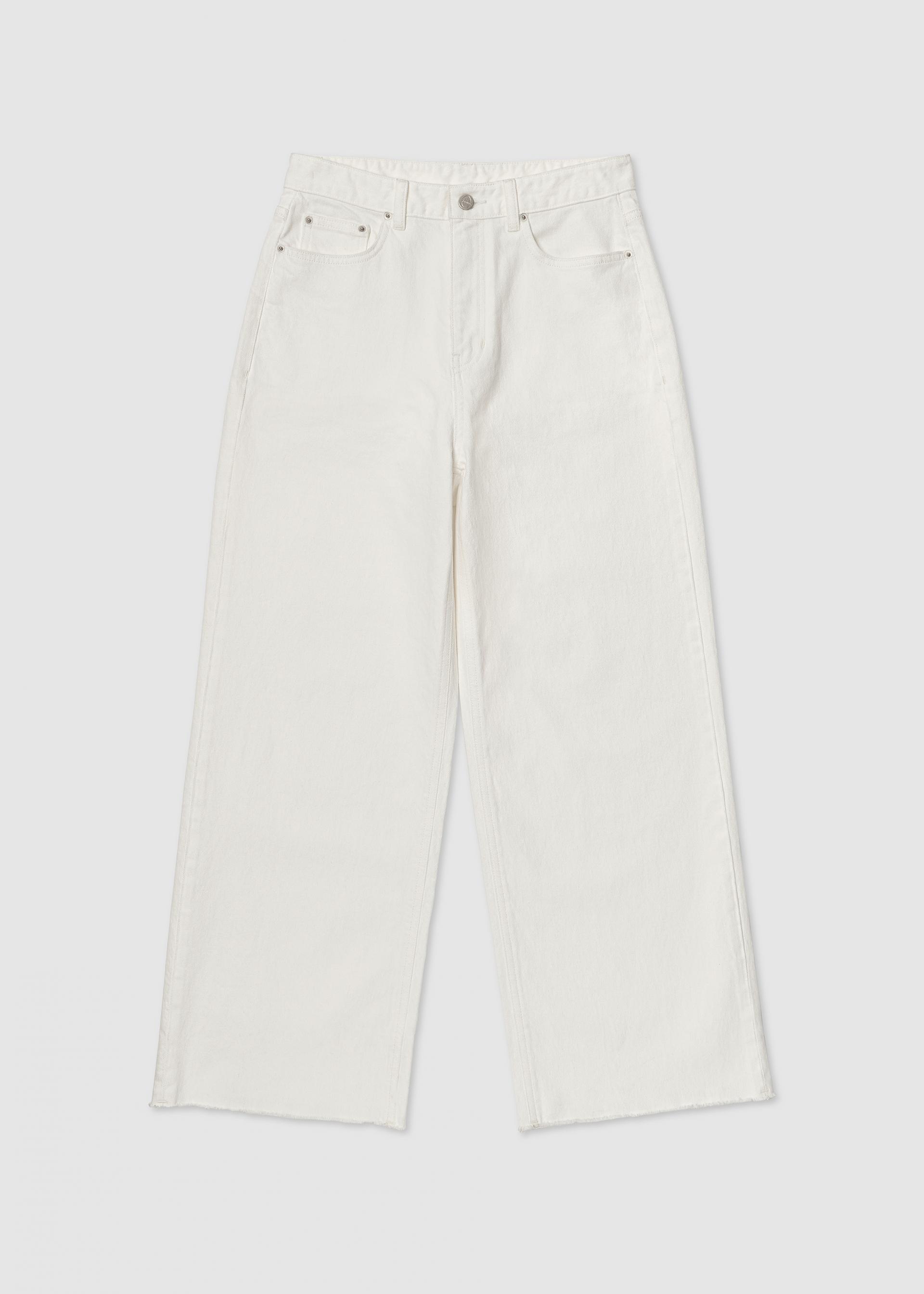 White Low Rise Jean