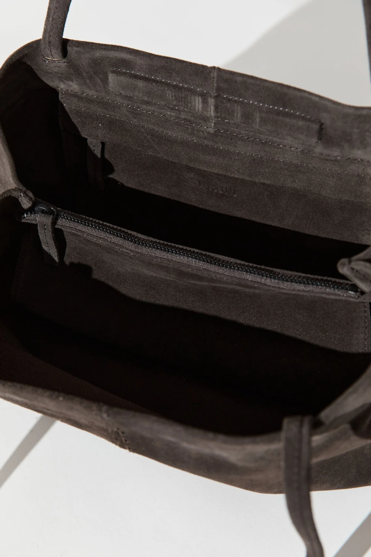 Suede Origami Tote ·Coffee