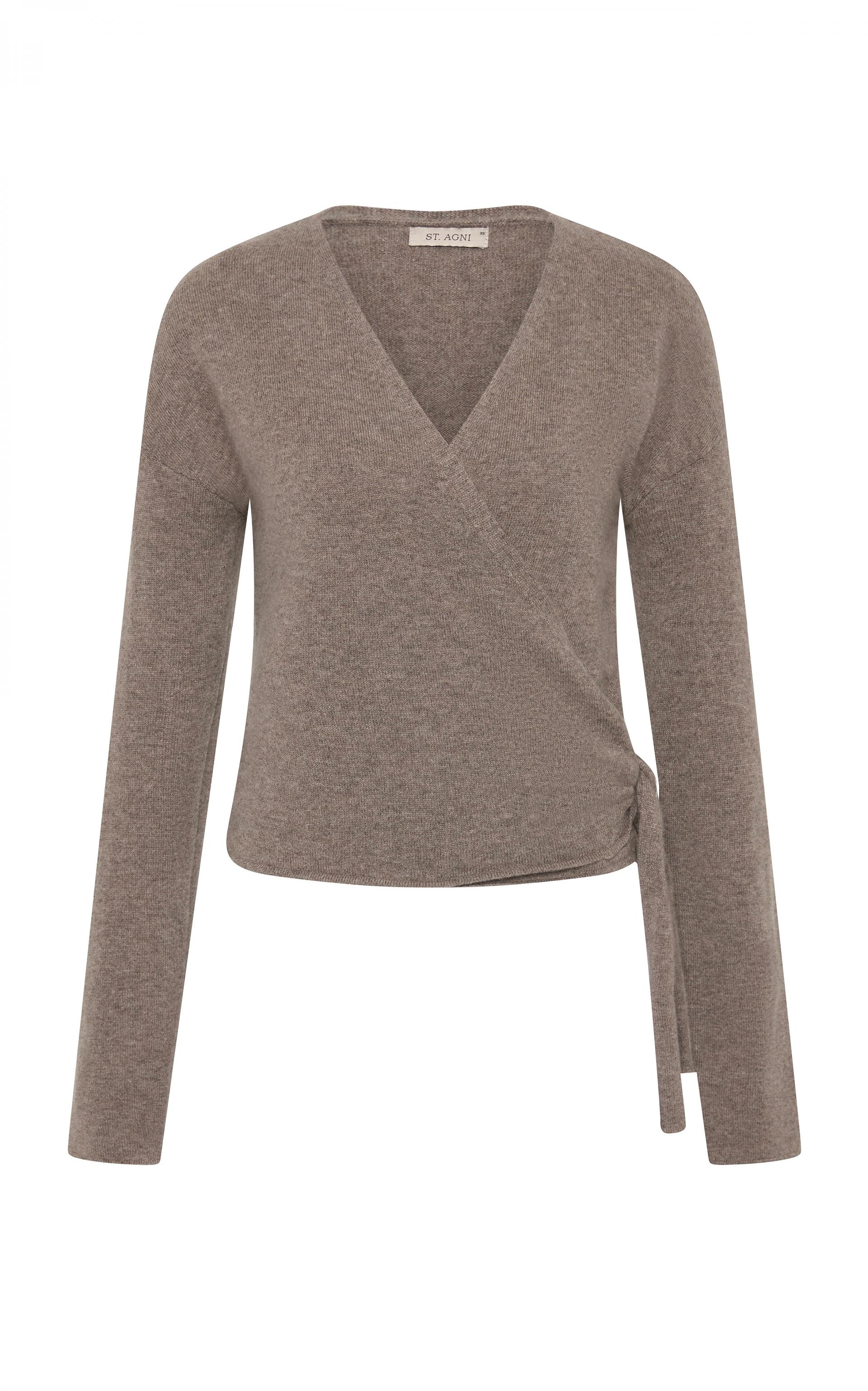 Cashmere Wrap Cardigan · Vapor