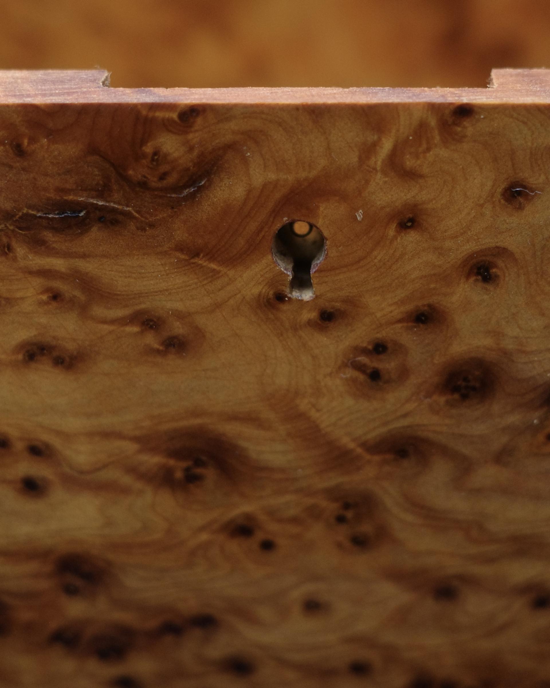 Thuya Burl Wood Box · Rectangle
