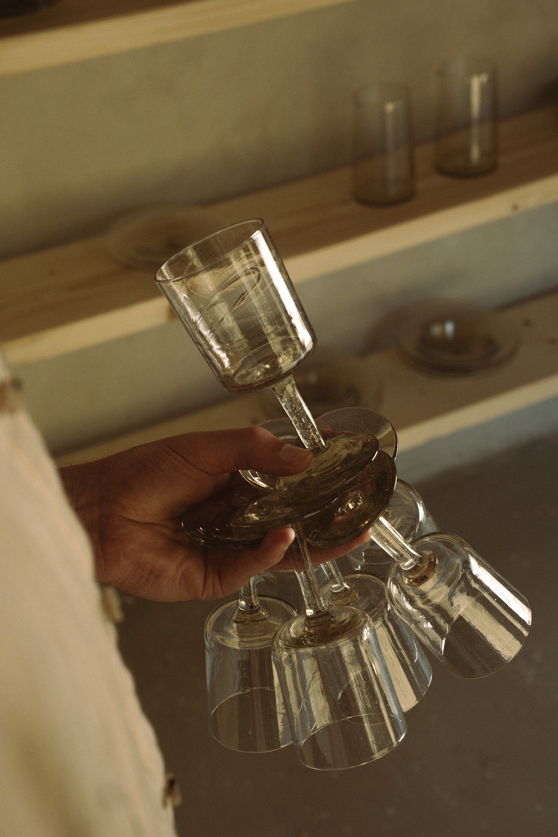 Isle stem glass