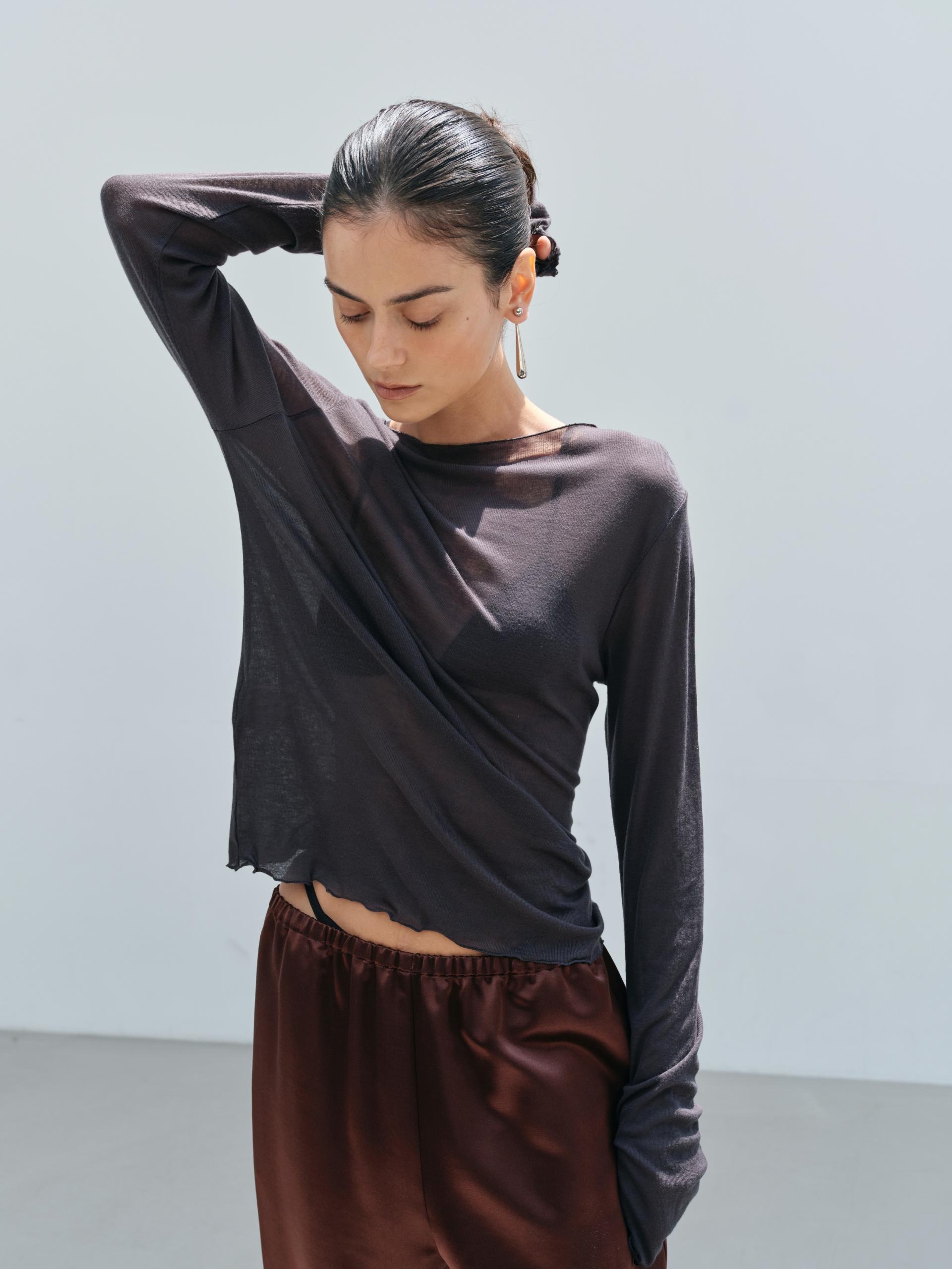 Tencel Long Sleeve · Chacoal