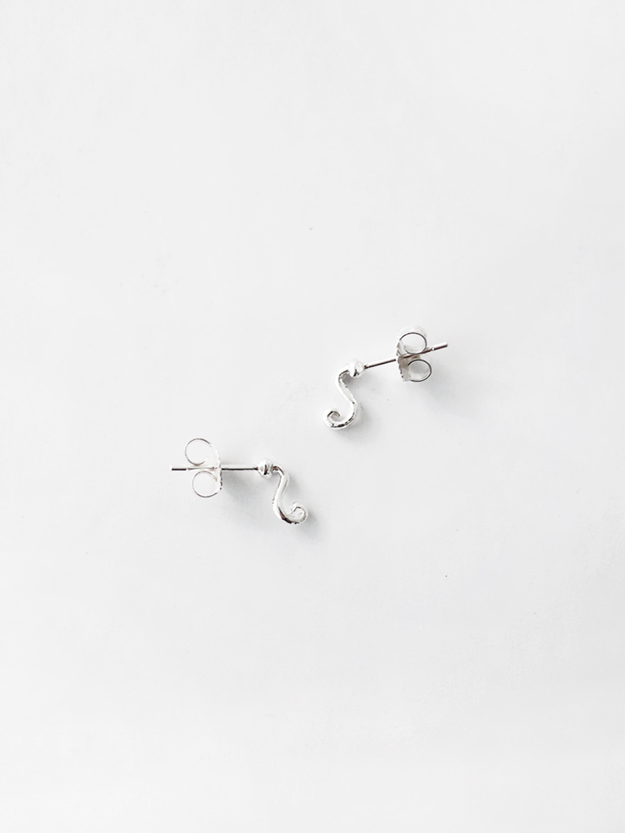 S whisper earrings