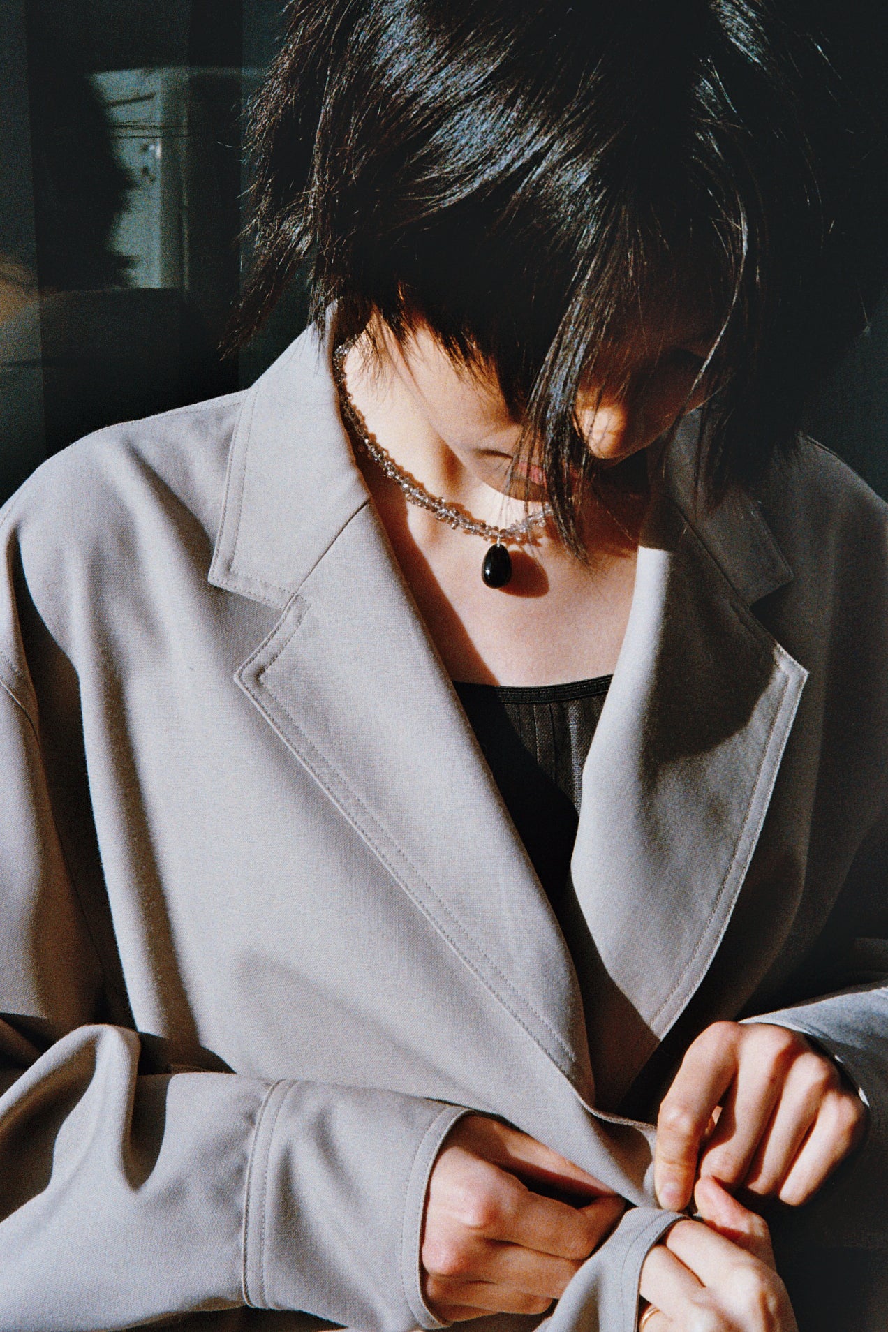 Corail Necklace · Grey / Black