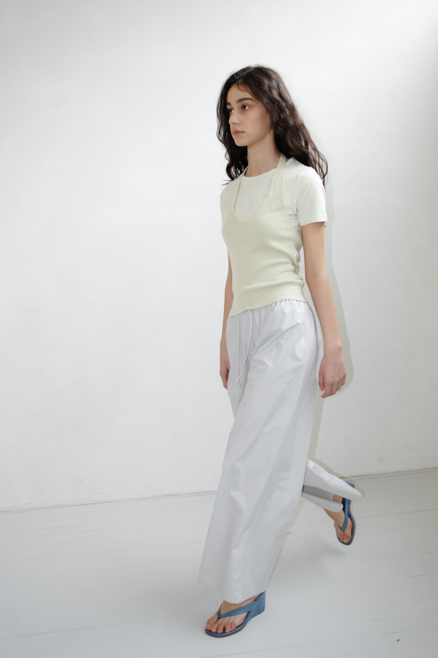Lightly Cotton Pants · Grey