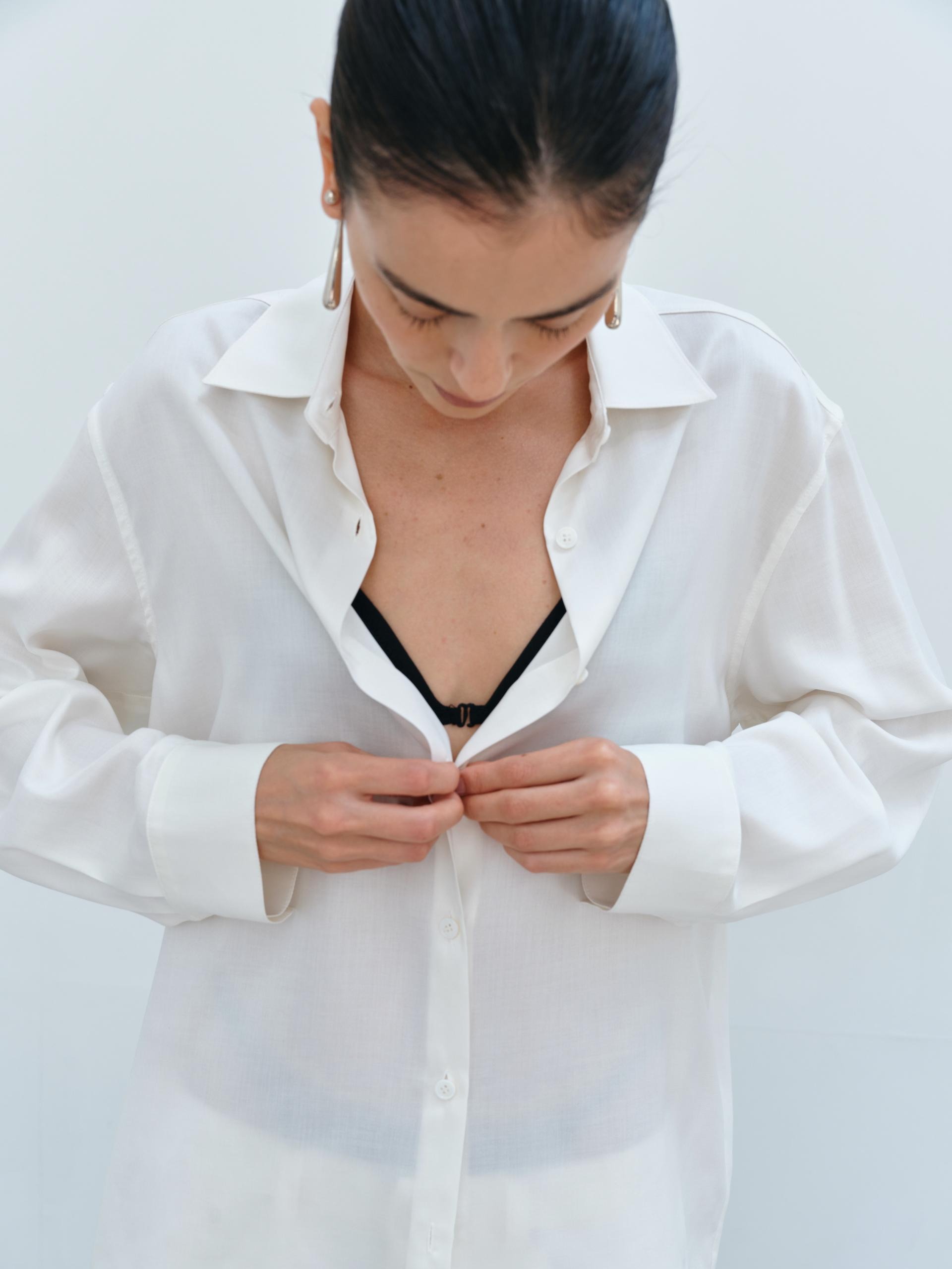 Fuji Silk Shirts · Milk