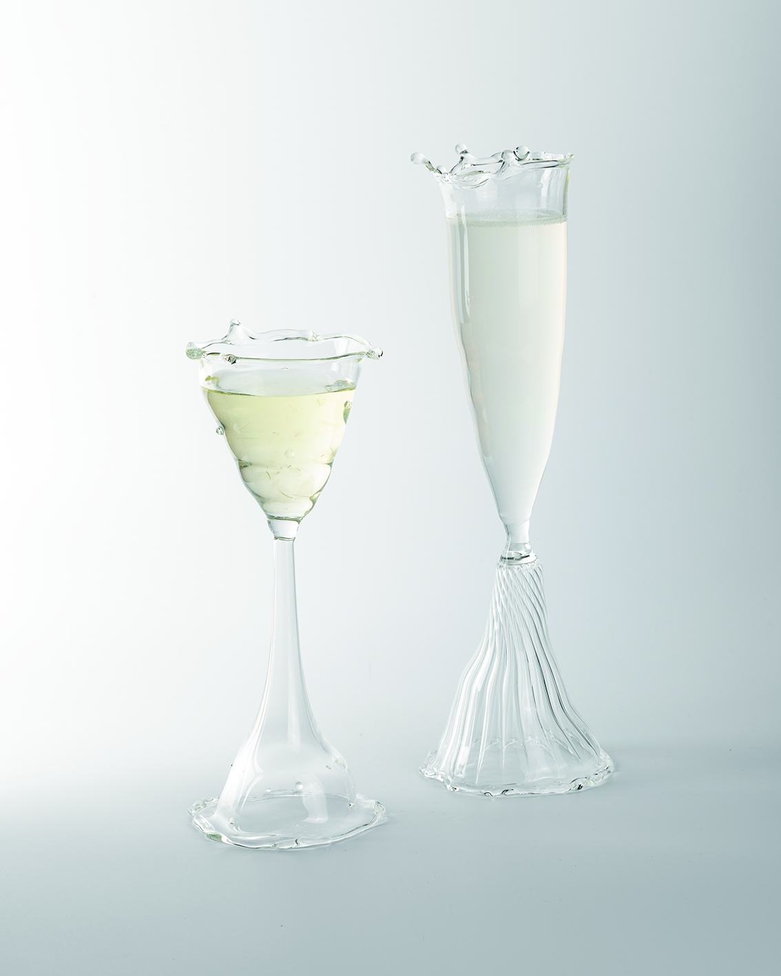 Seashell Champagne Glass