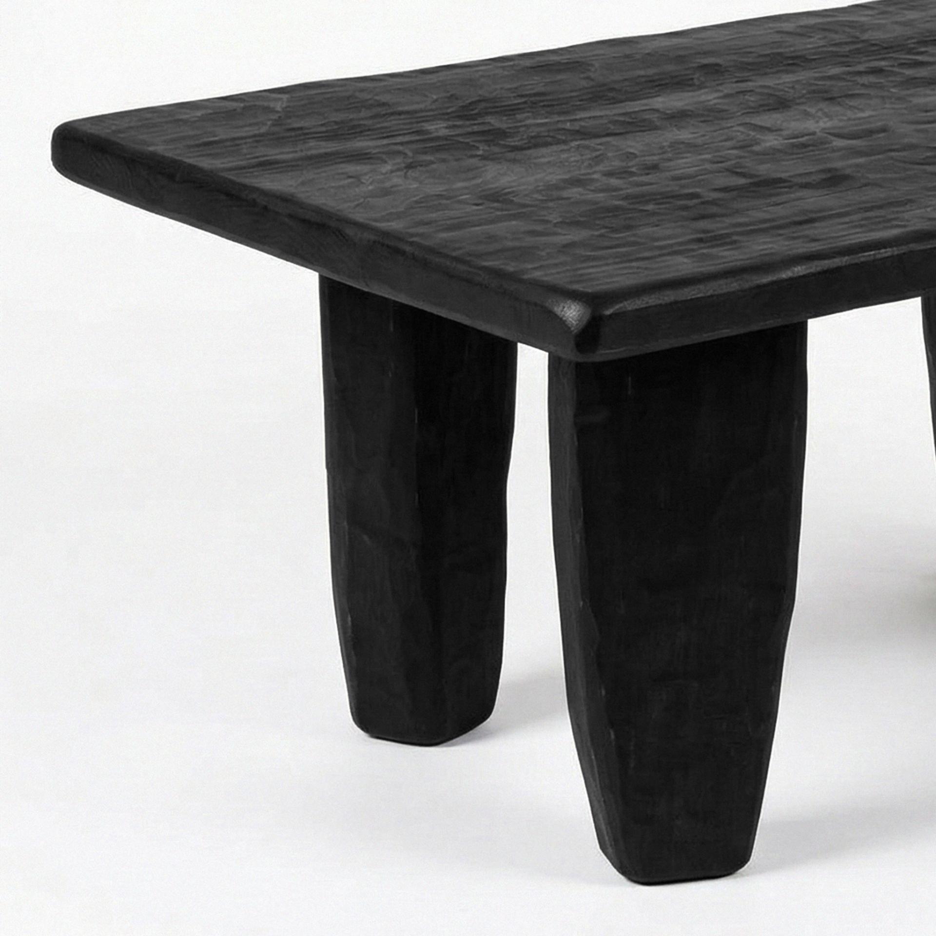 Bold Shabby Sofa Table · Black