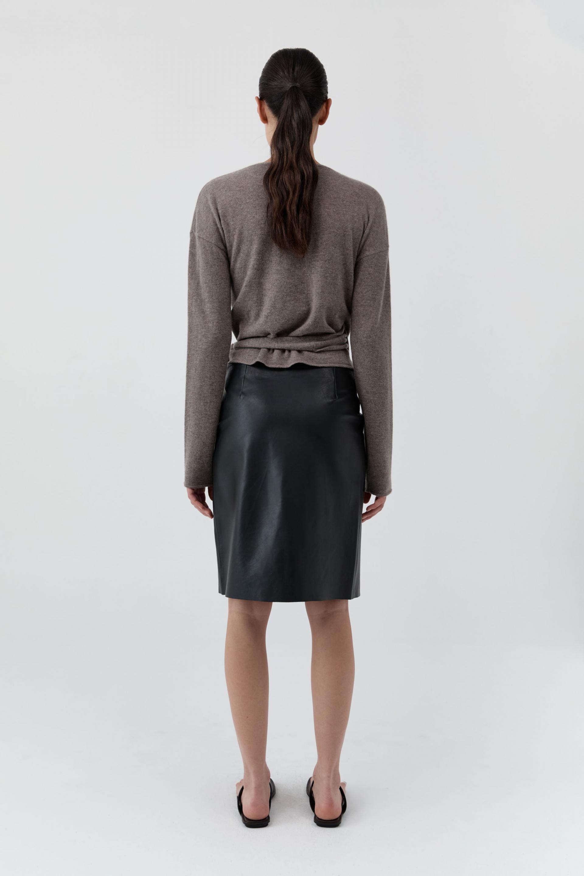 Cashmere Wrap Cardigan · Vapor