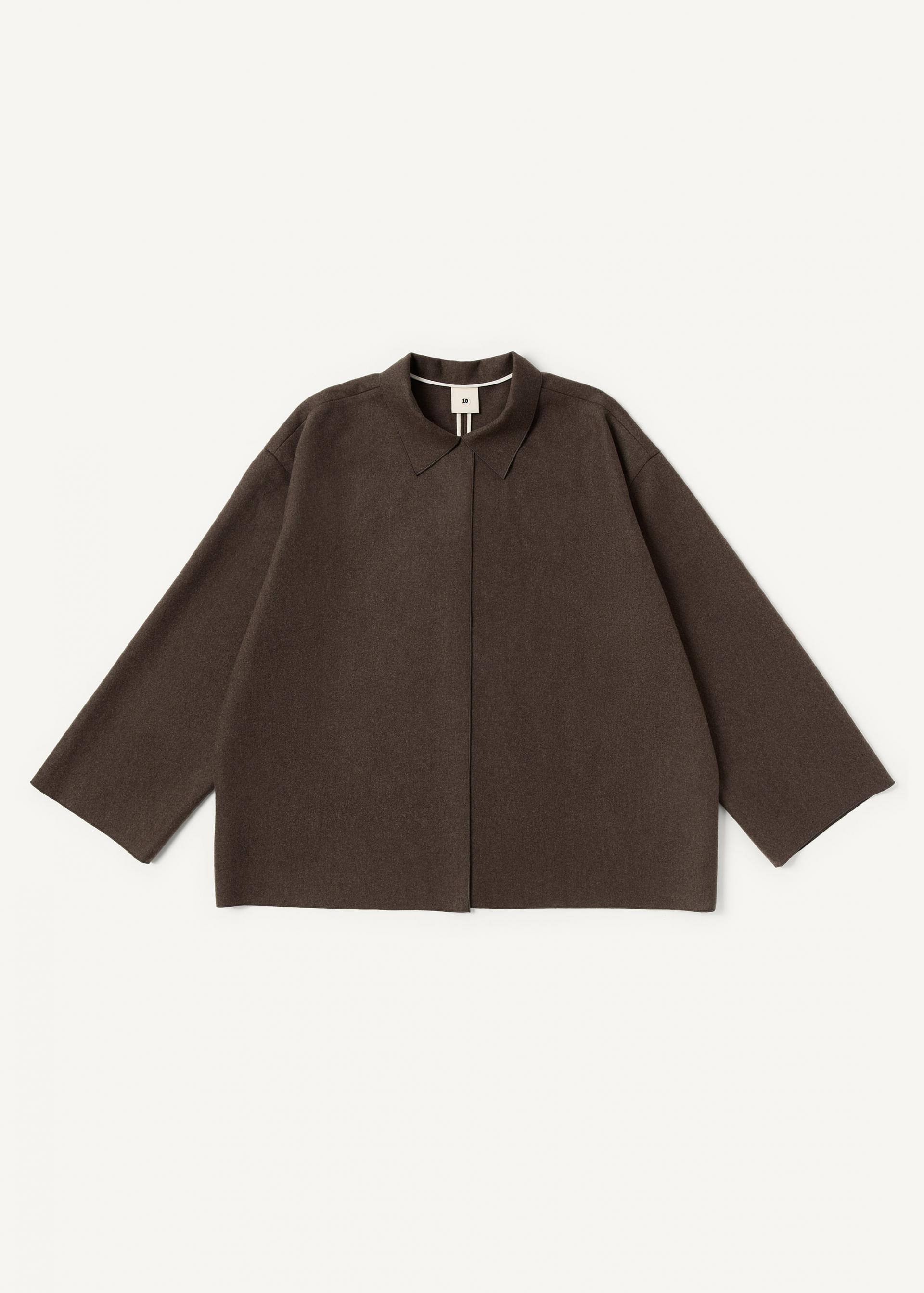 Flannel Jacket · Brown