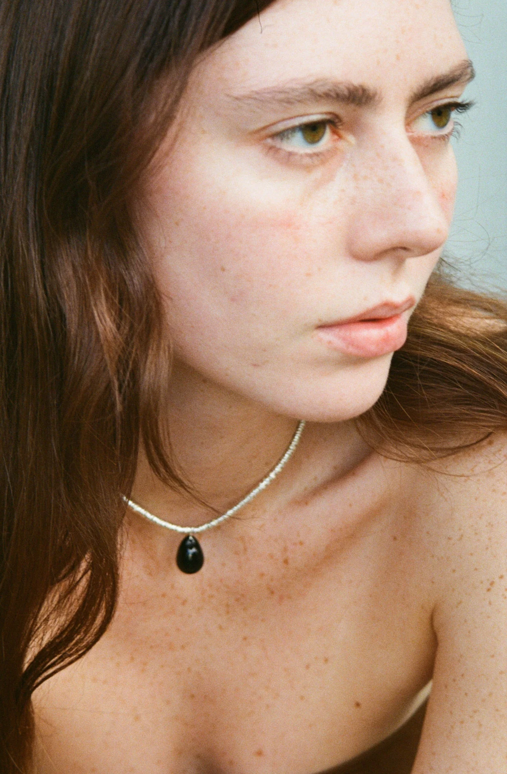 Corail Necklace · Hematite / Black