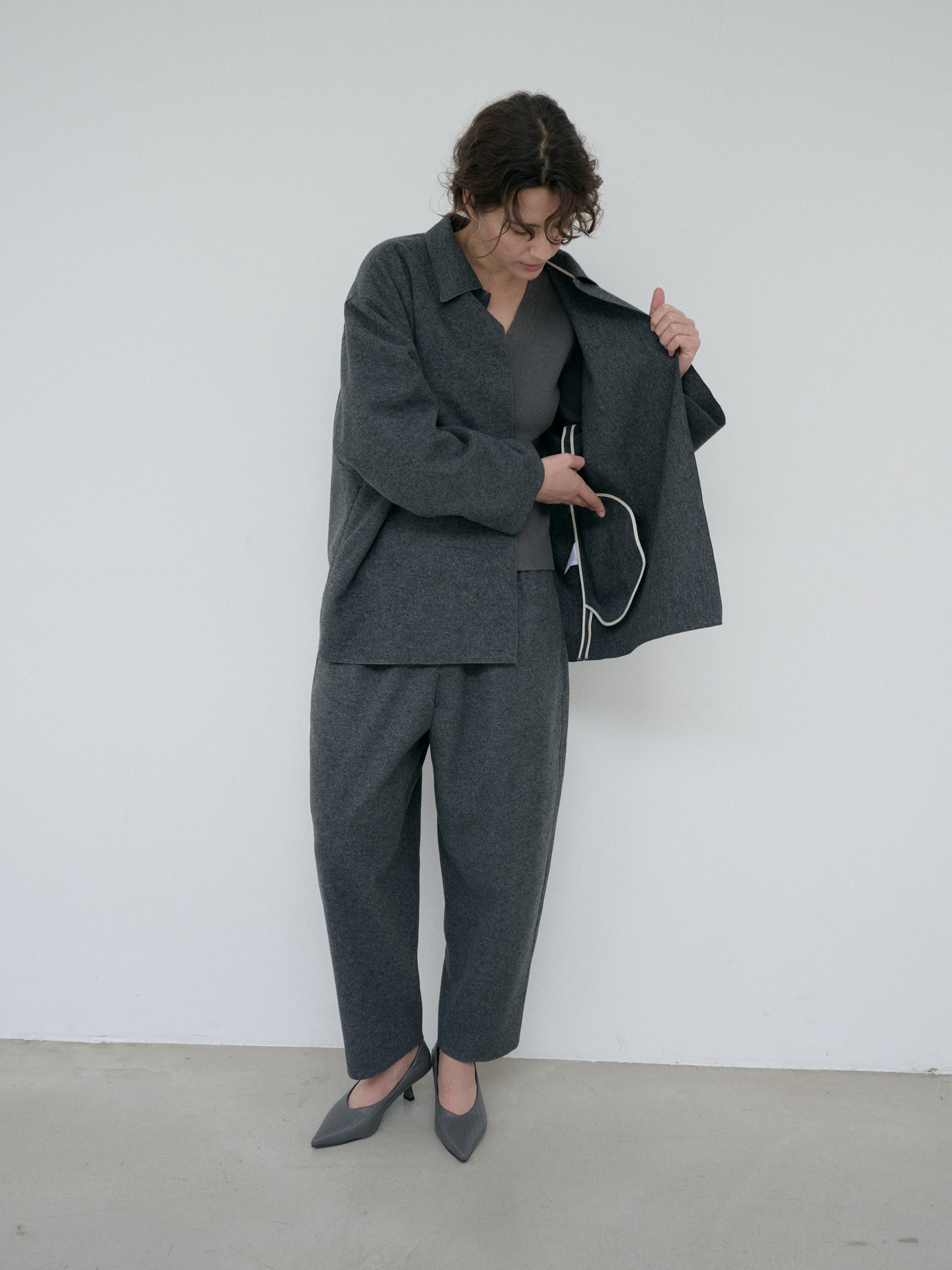 Flannel Jacket · Charcoal
