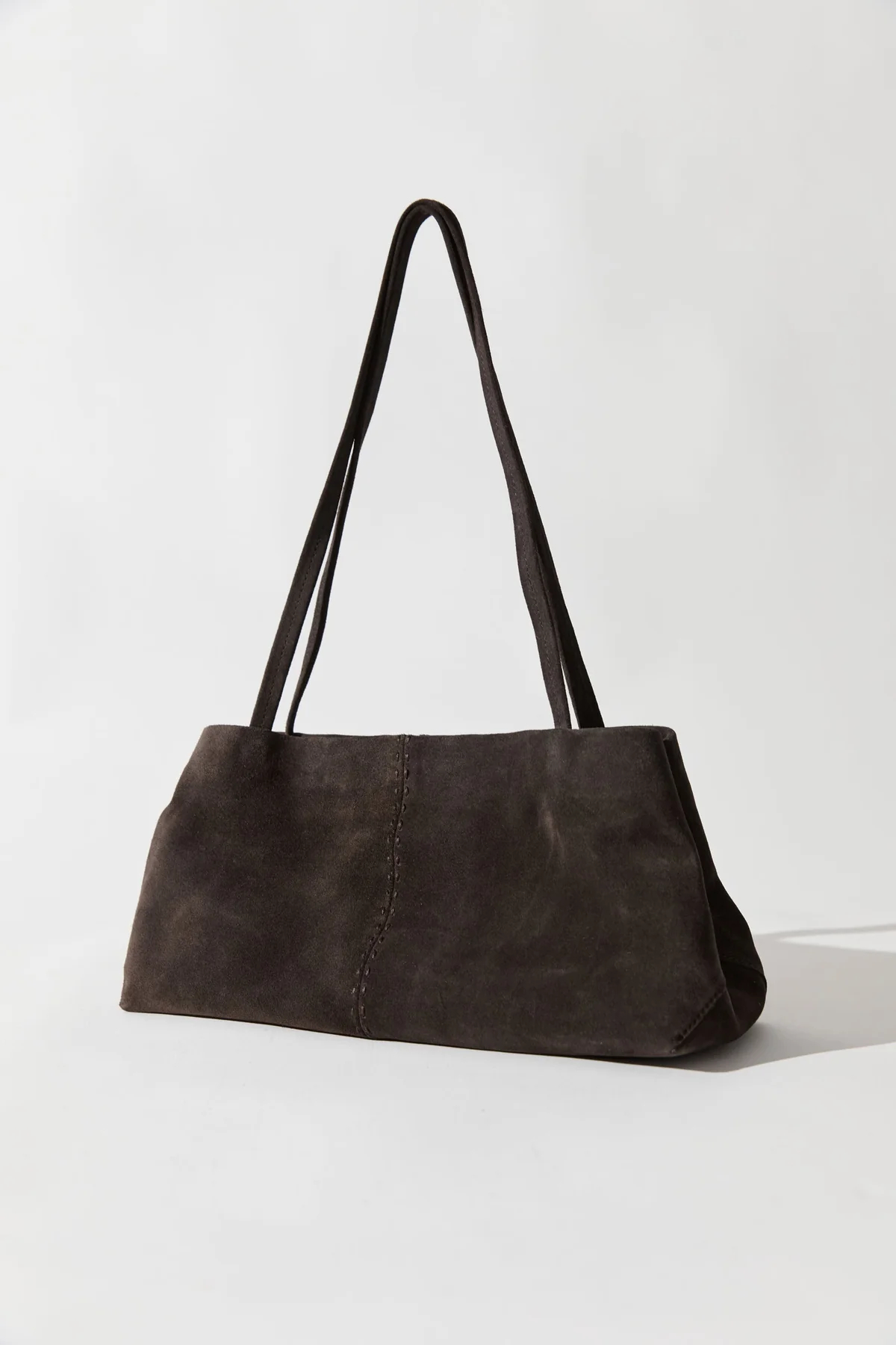 Suede Origami Tote ·Coffee