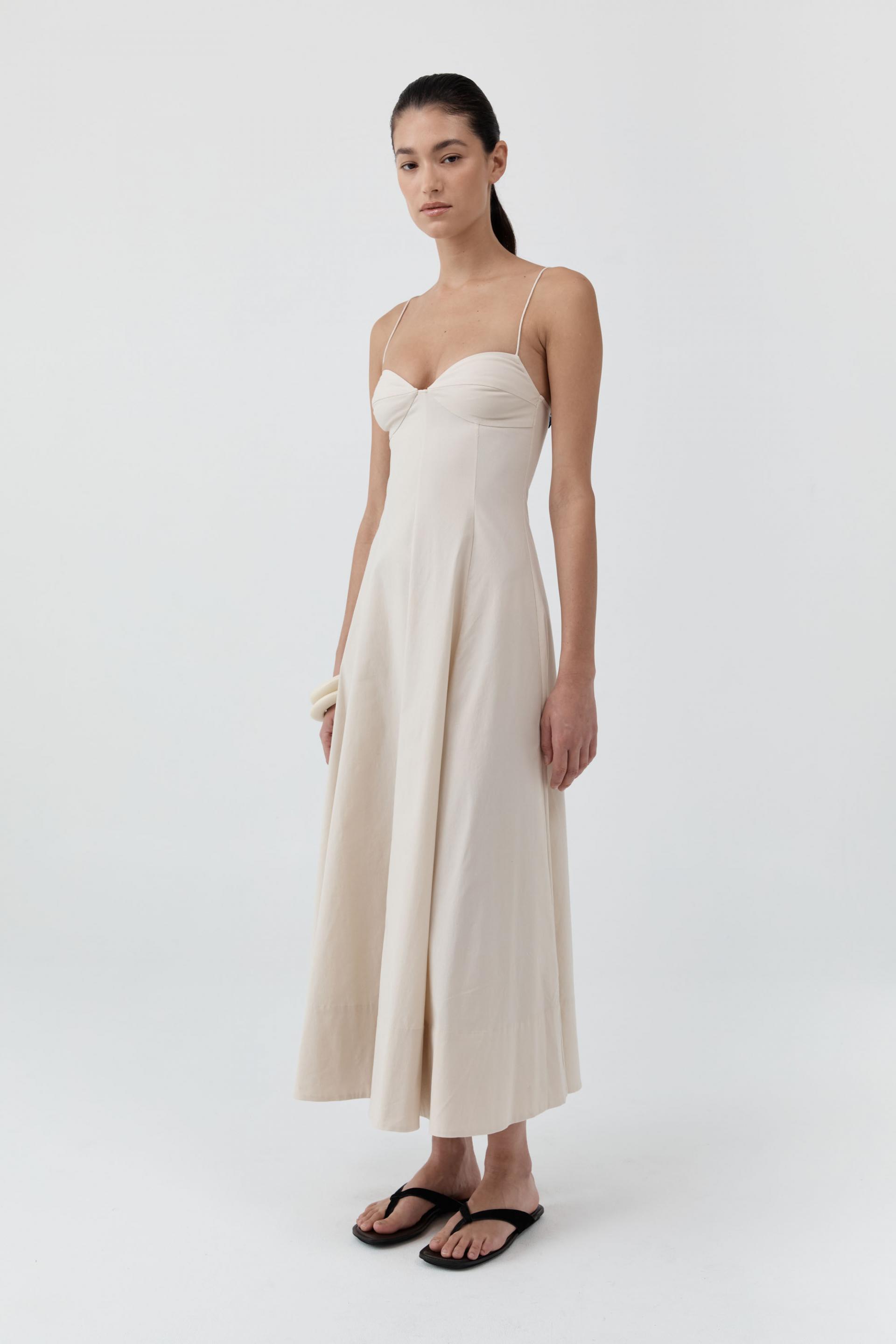 Cami Dress · Porcelain