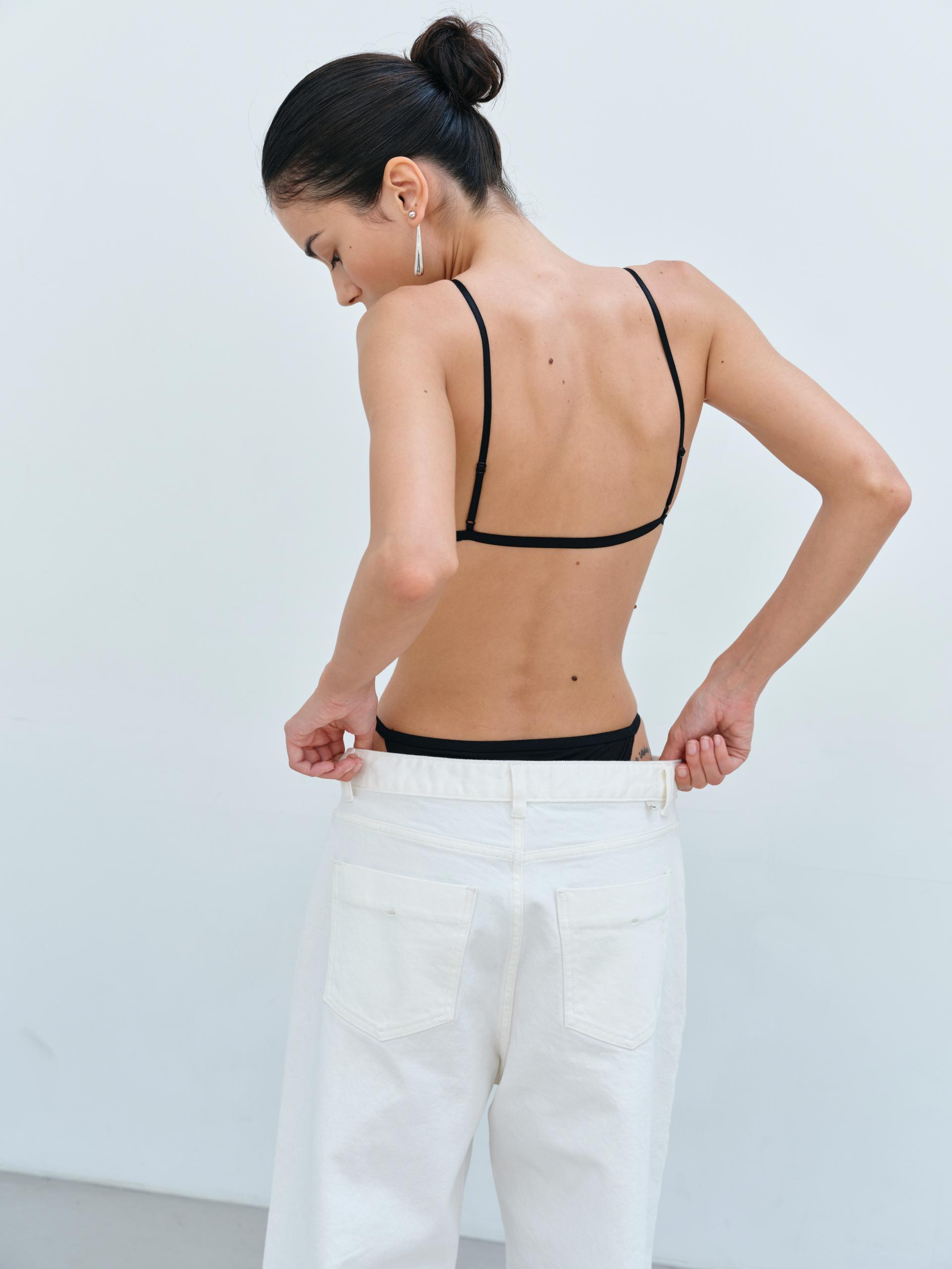 White Low Rise Jean