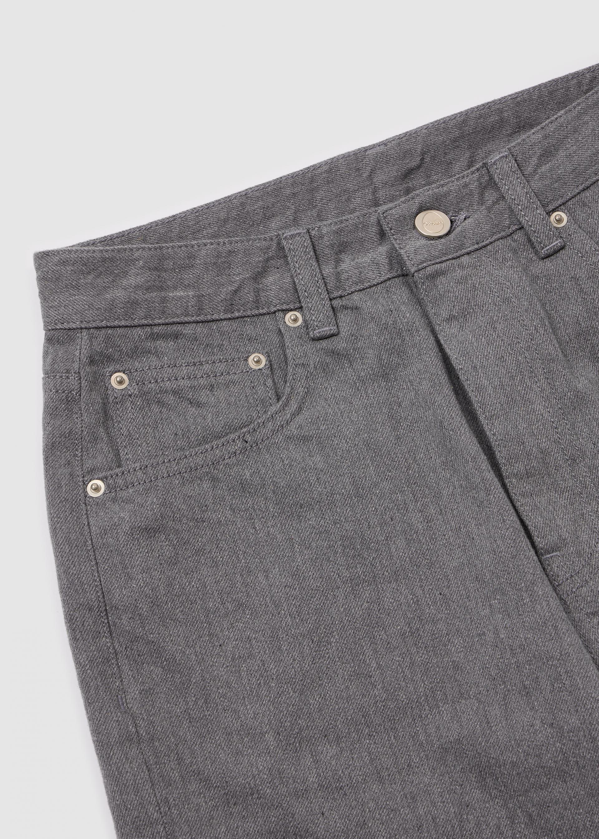 Grey High Waist Jean