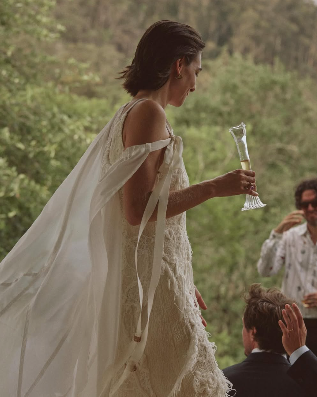 Seashell Champagne Glass