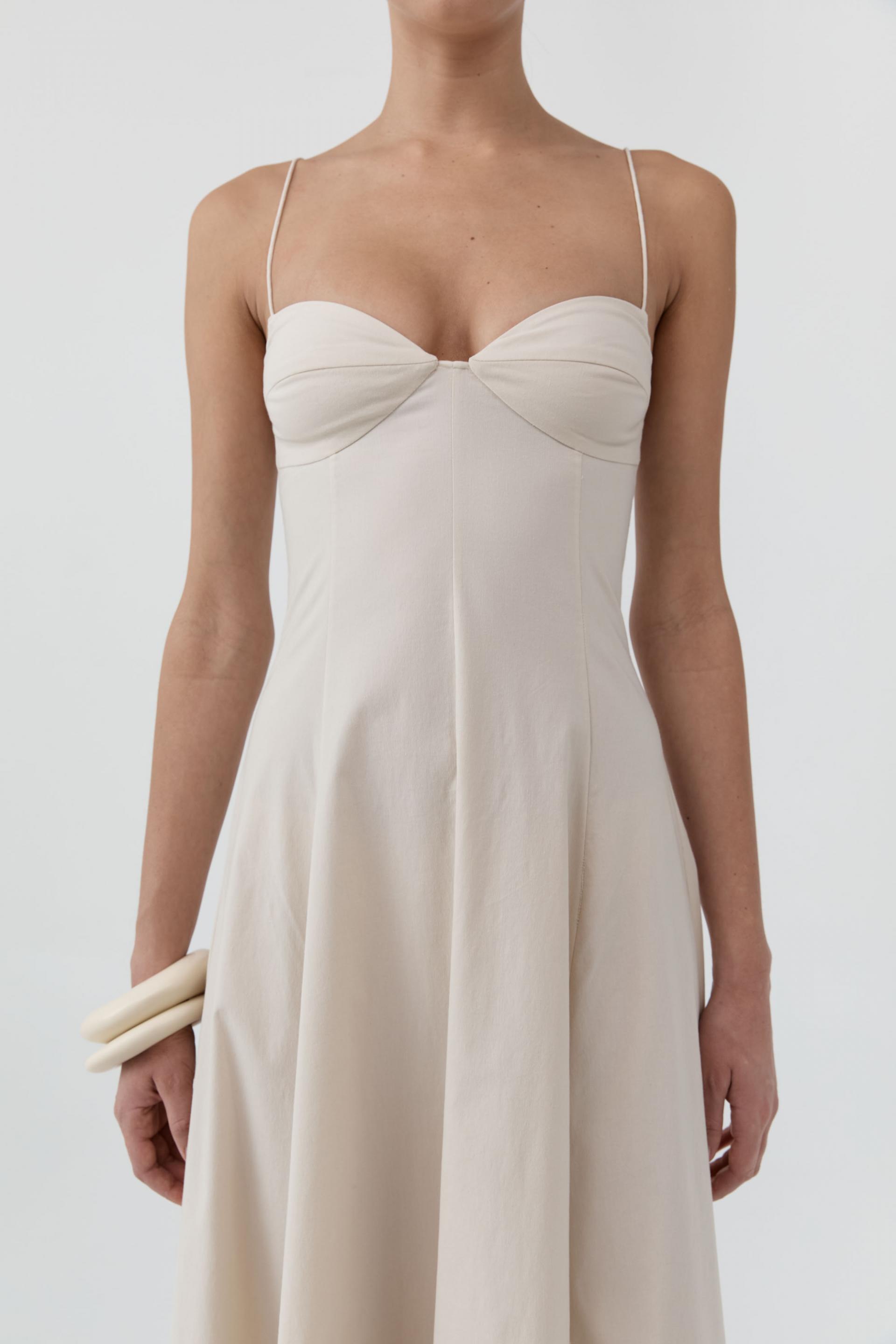 Cami Dress · Porcelain