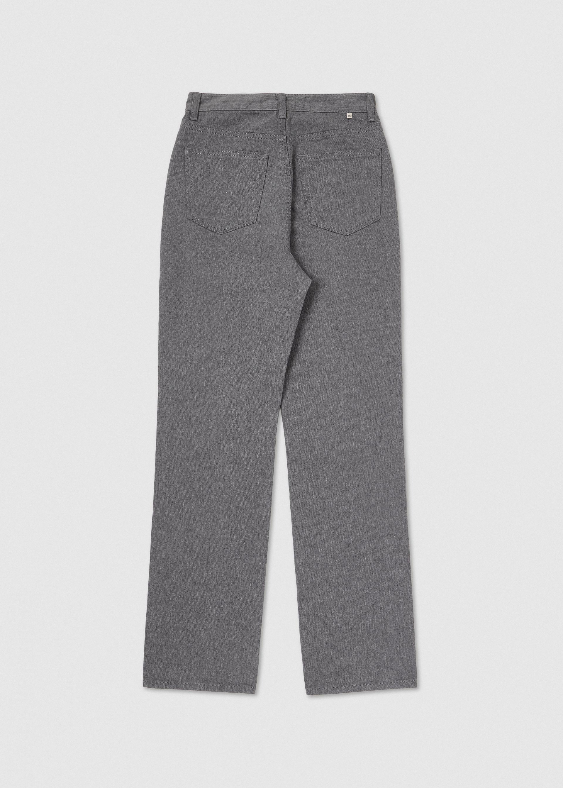 Grey High Waist Jean