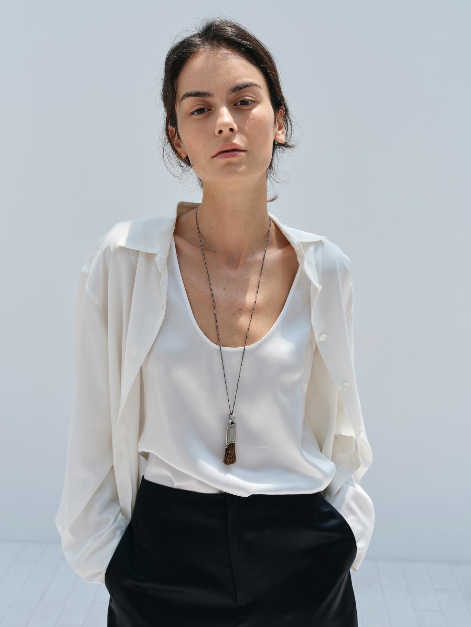 Fuji Silk Shirts · Milk
