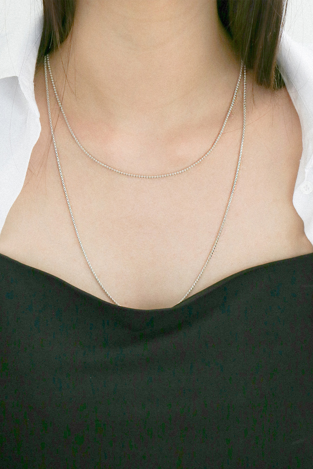 Italy Chain Line Necklace