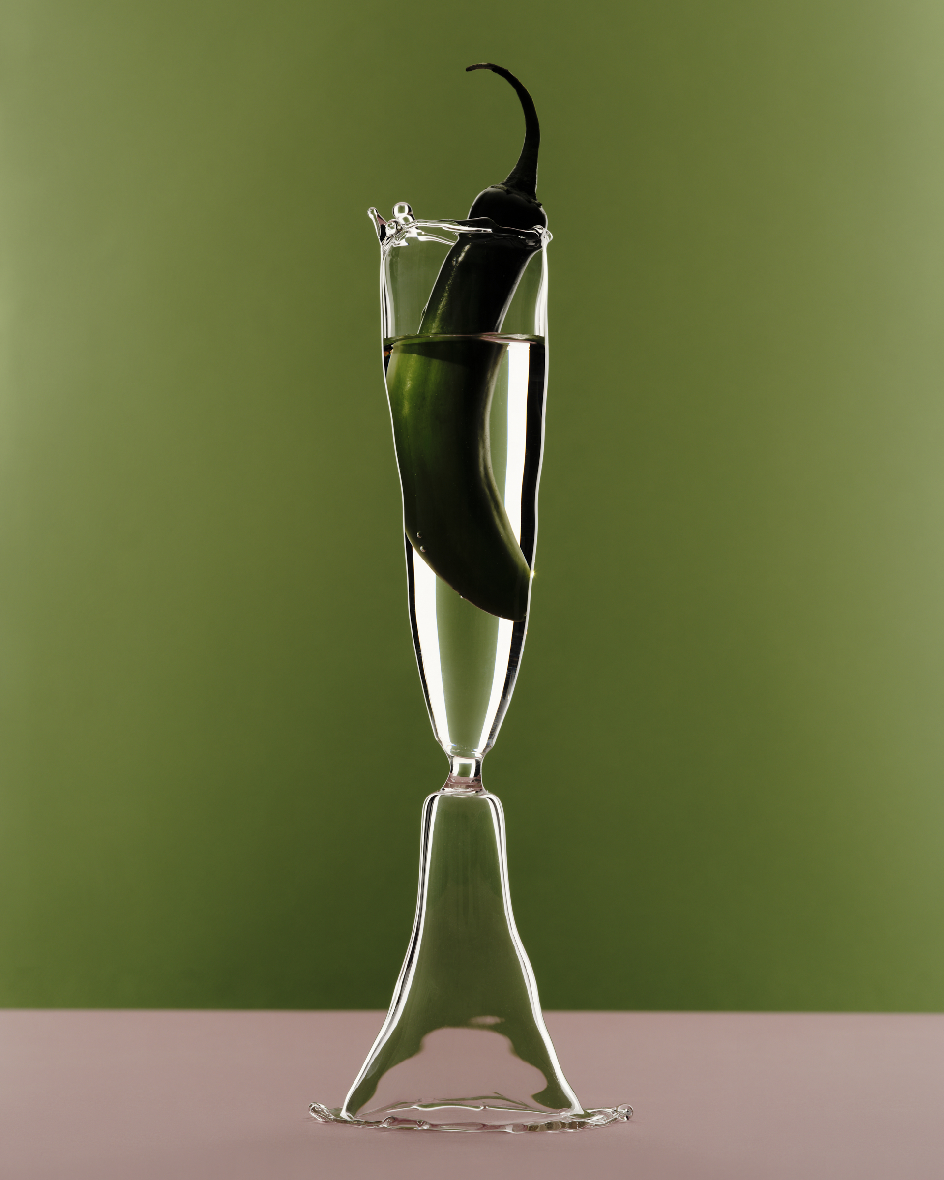 Plain Champagne Glass
