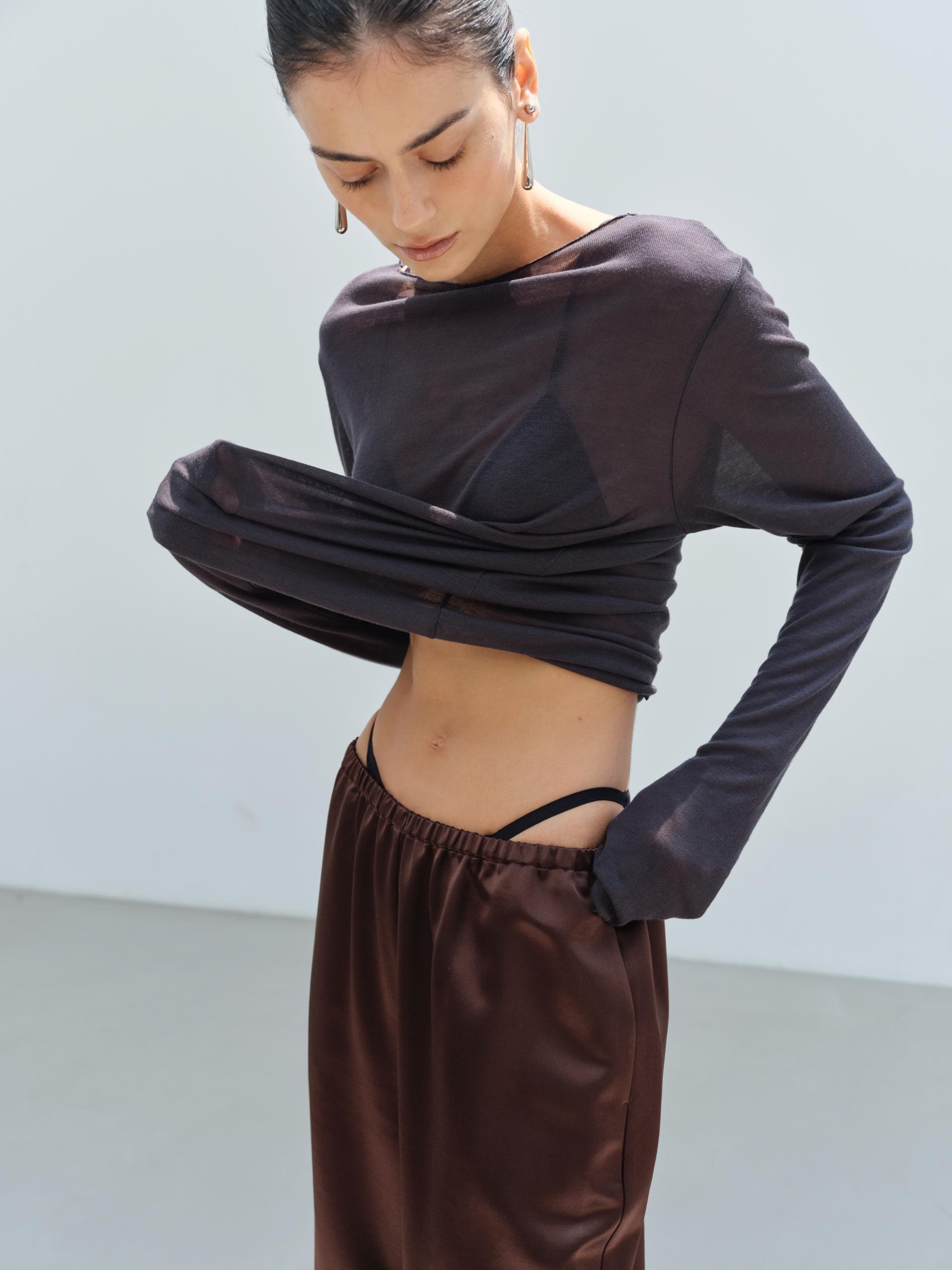 Tencel Long Sleeve · Chacoal