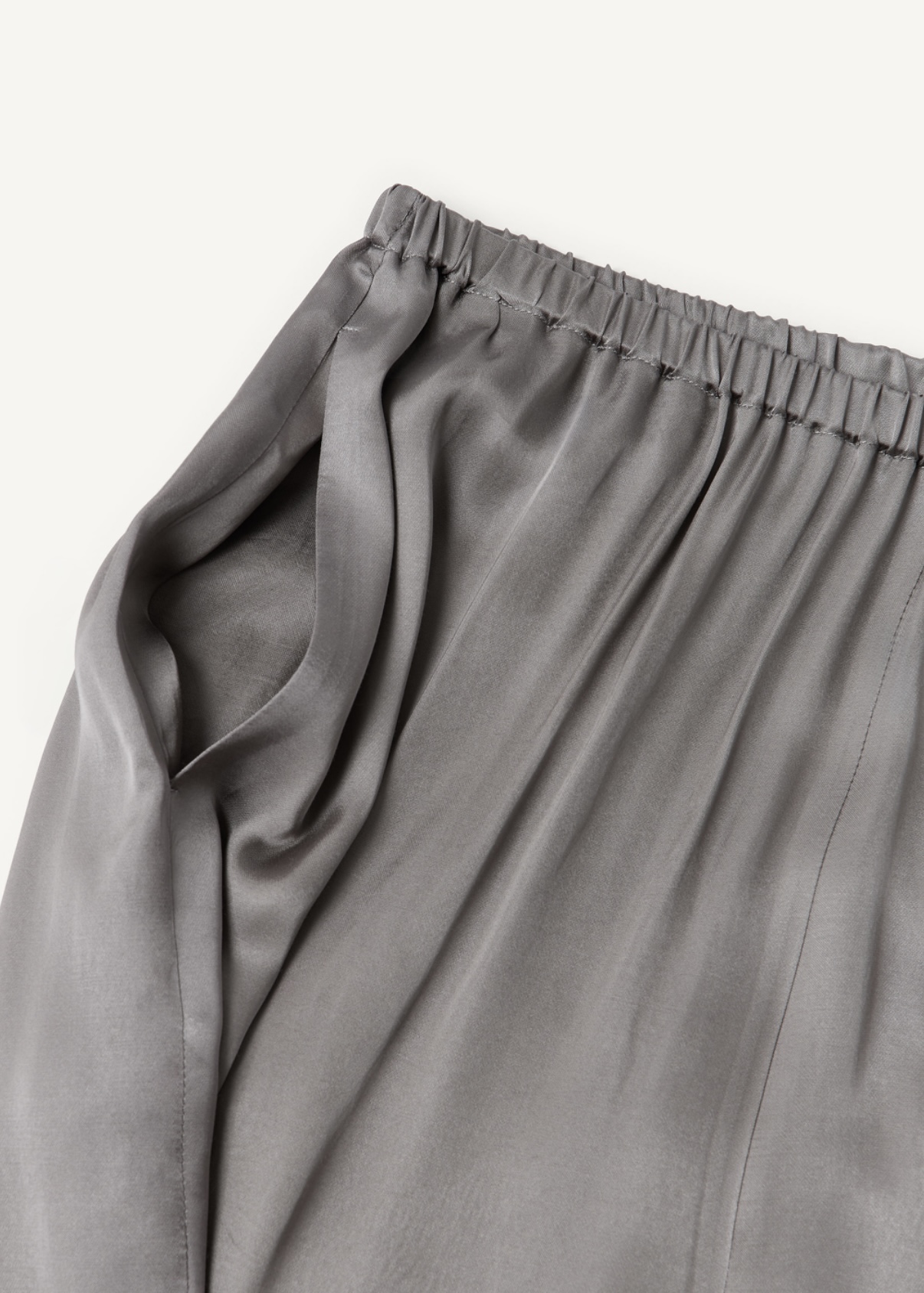 Viscose Easy Pants · Charcoal