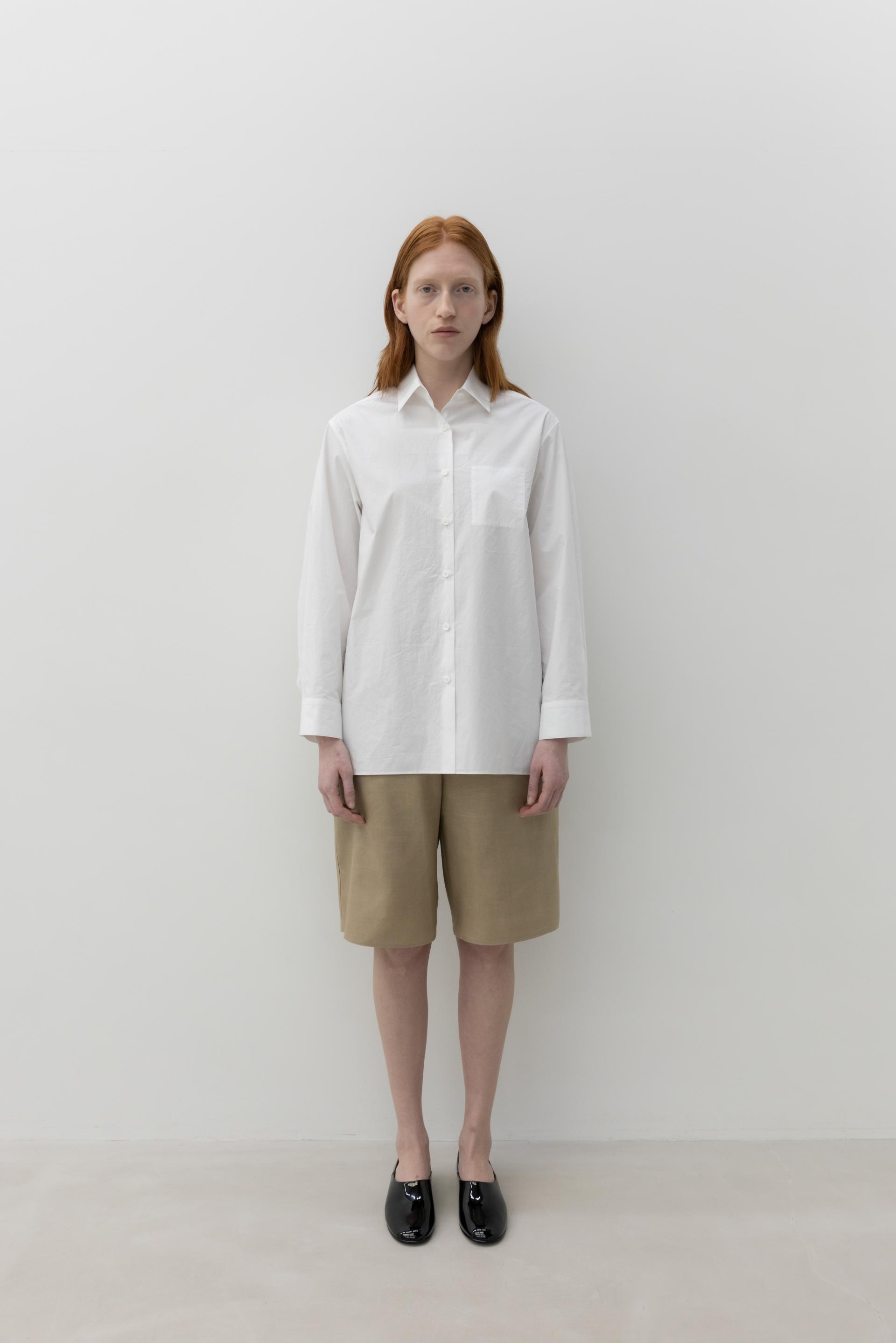 Crisp Cotton Shirts · White