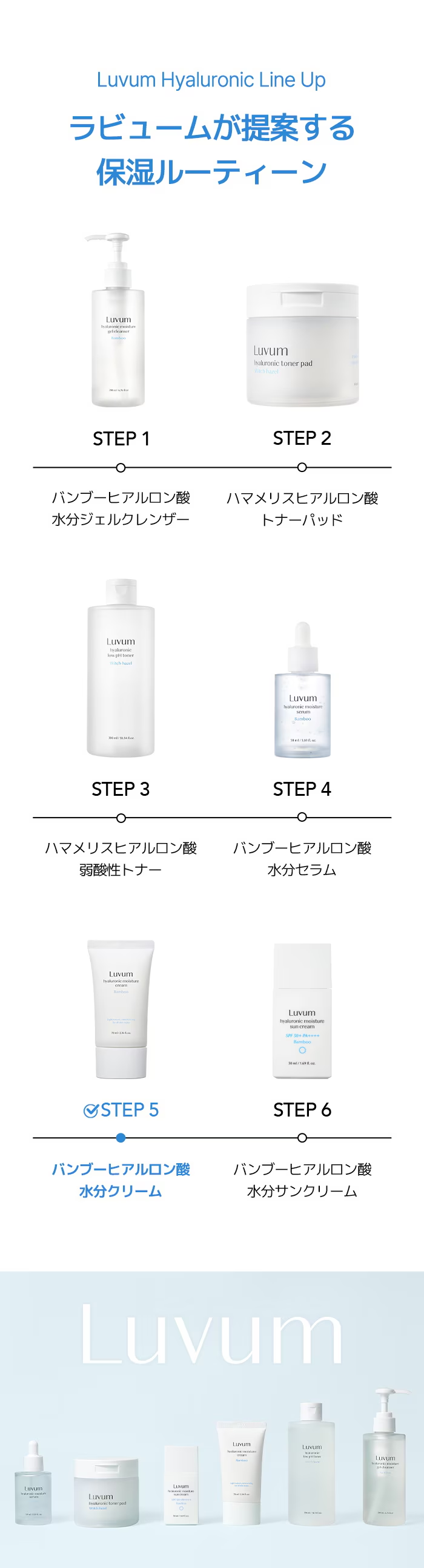 べたつきなし水分クリーム】バンブーヒアルロン酸水分クリーム 70ml【低分子ヒアルロン酸・うるおいチャージ】