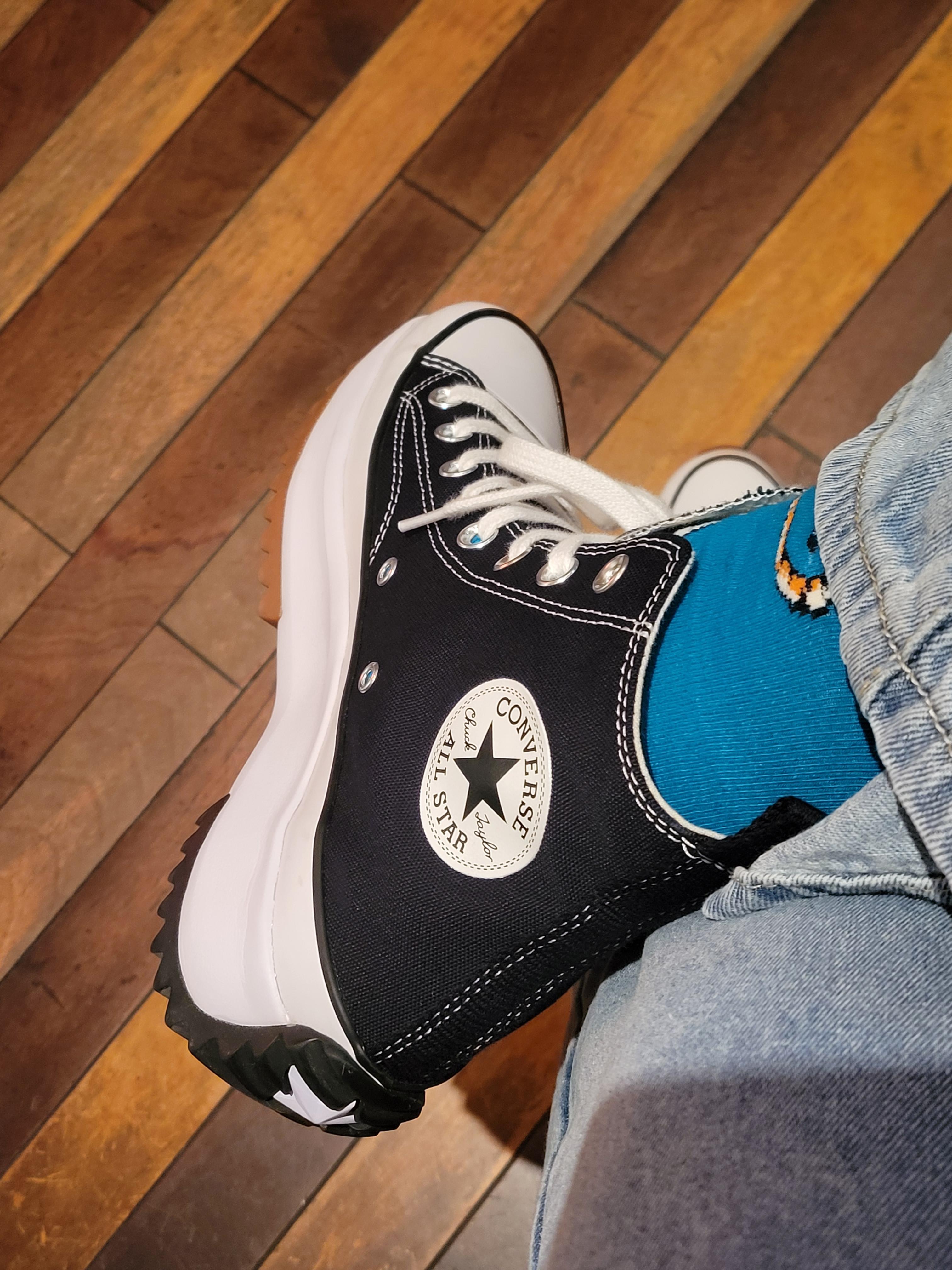 Converse] Run Star Hike High Cut (Black) : チンチャ韓国代行