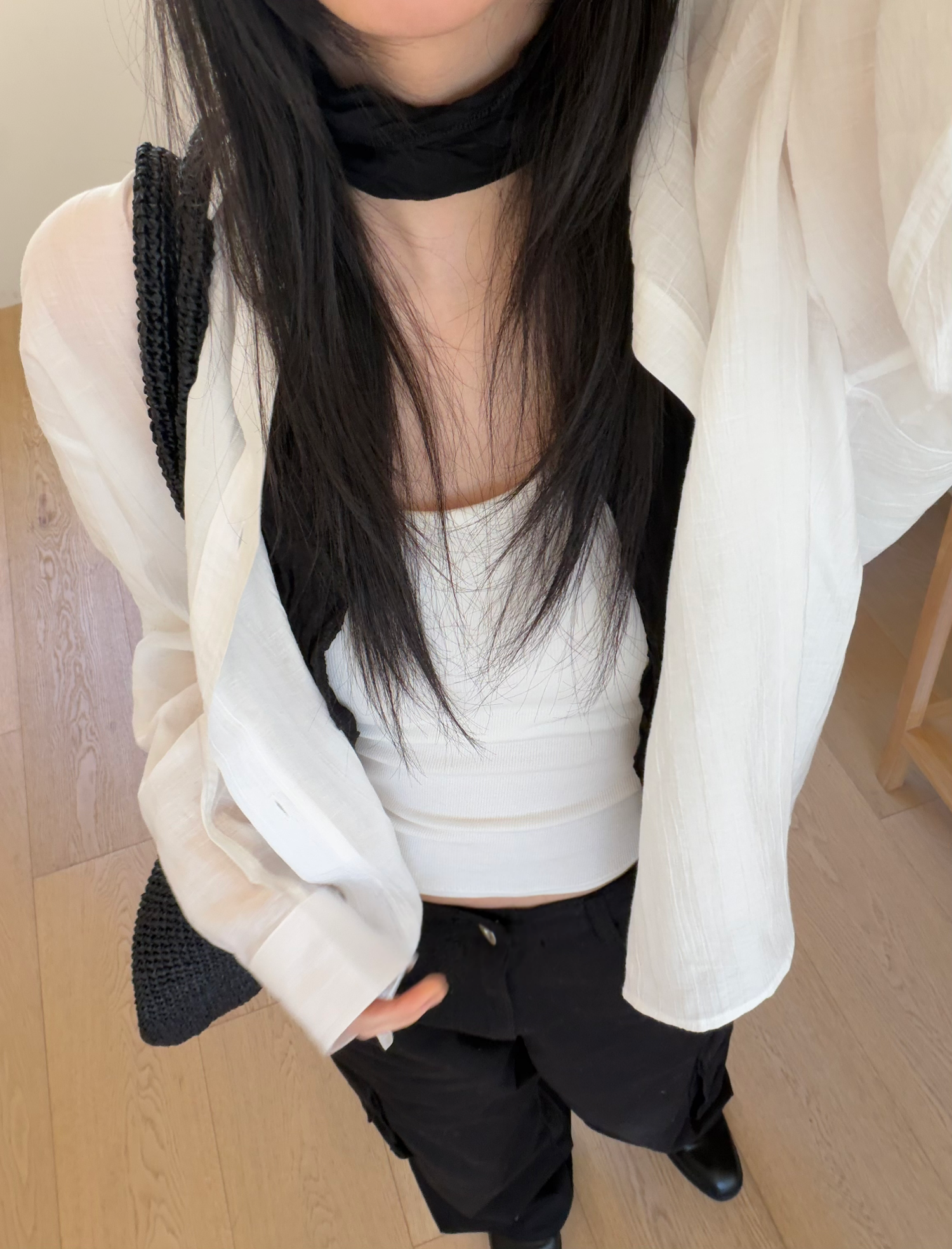 Air stripe shirt