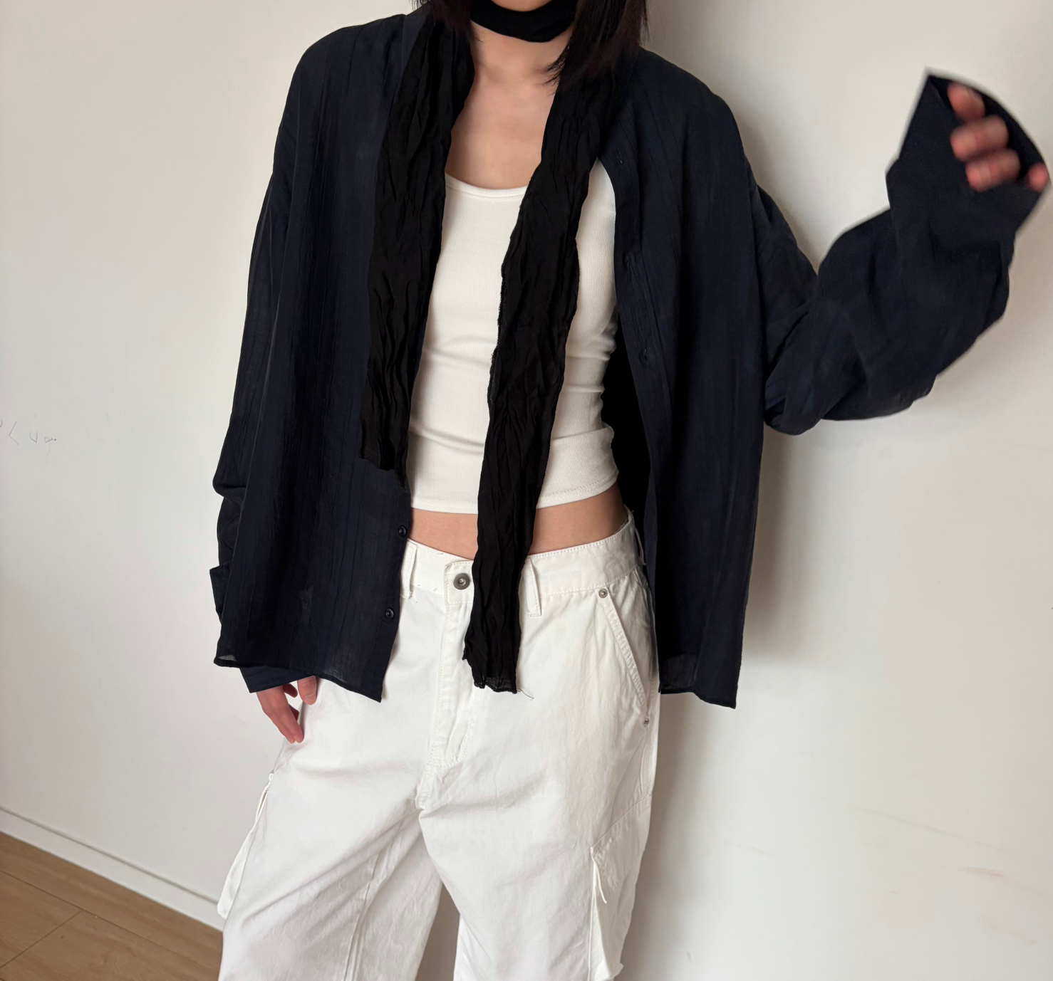 Air stripe shirt