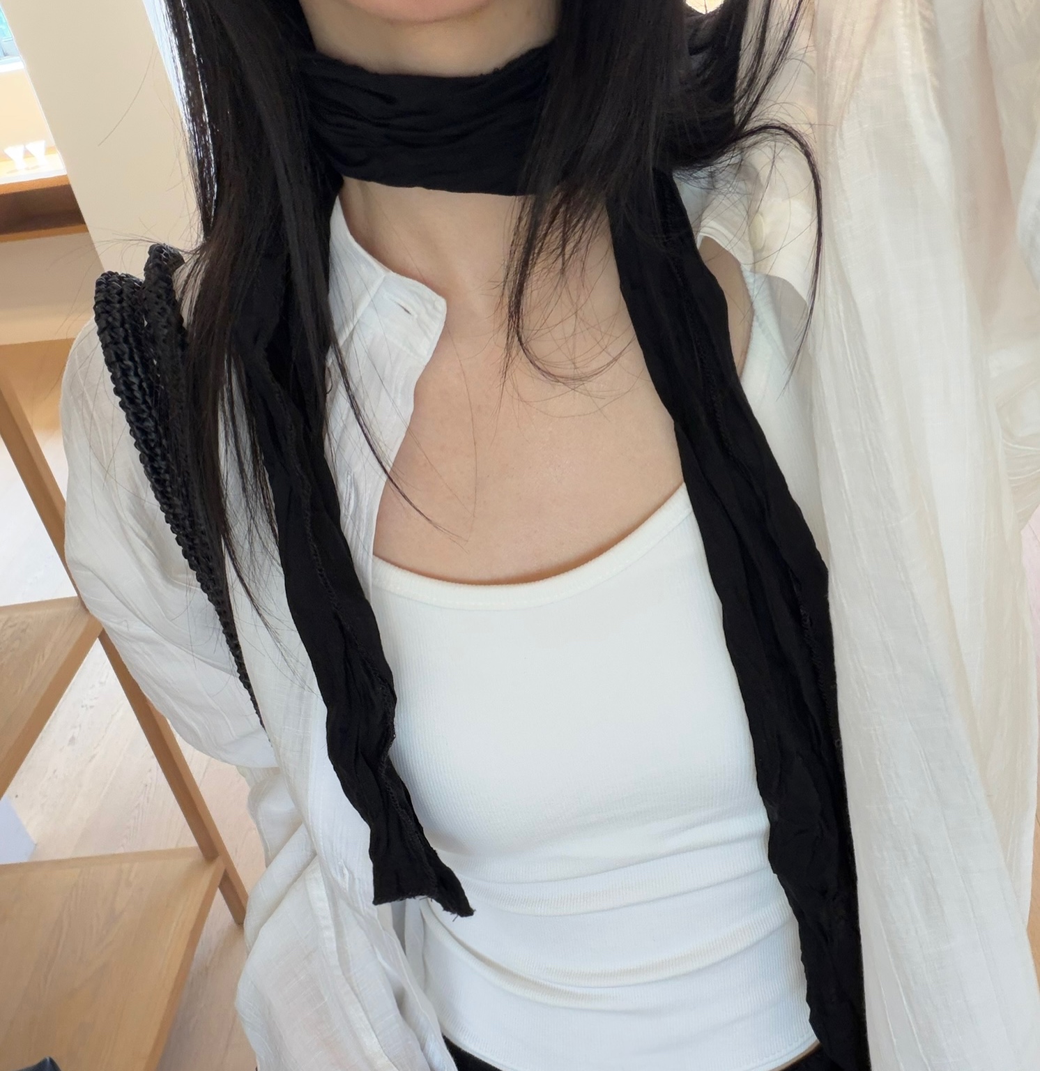 Air stripe shirt