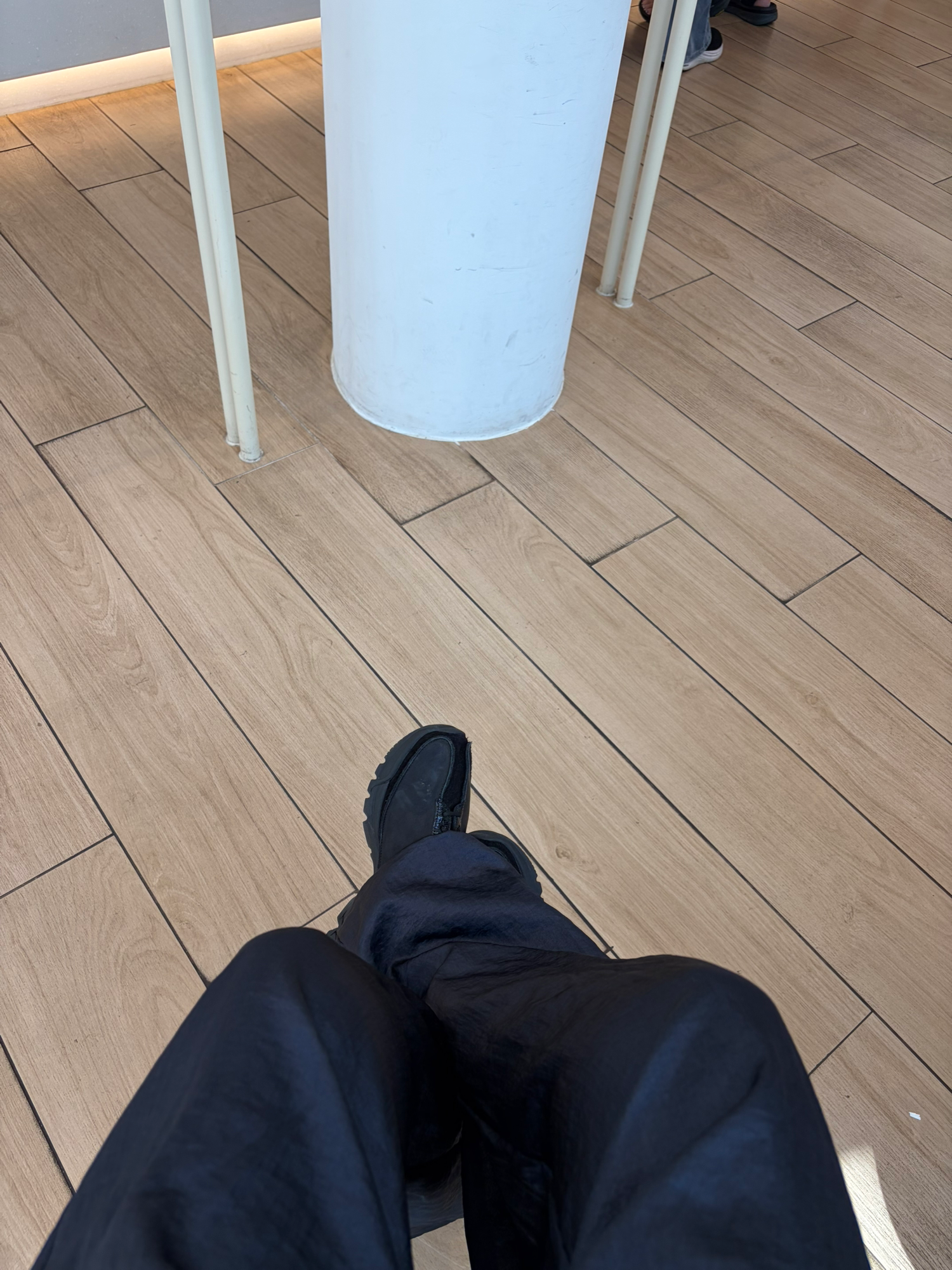 Satin flow pants